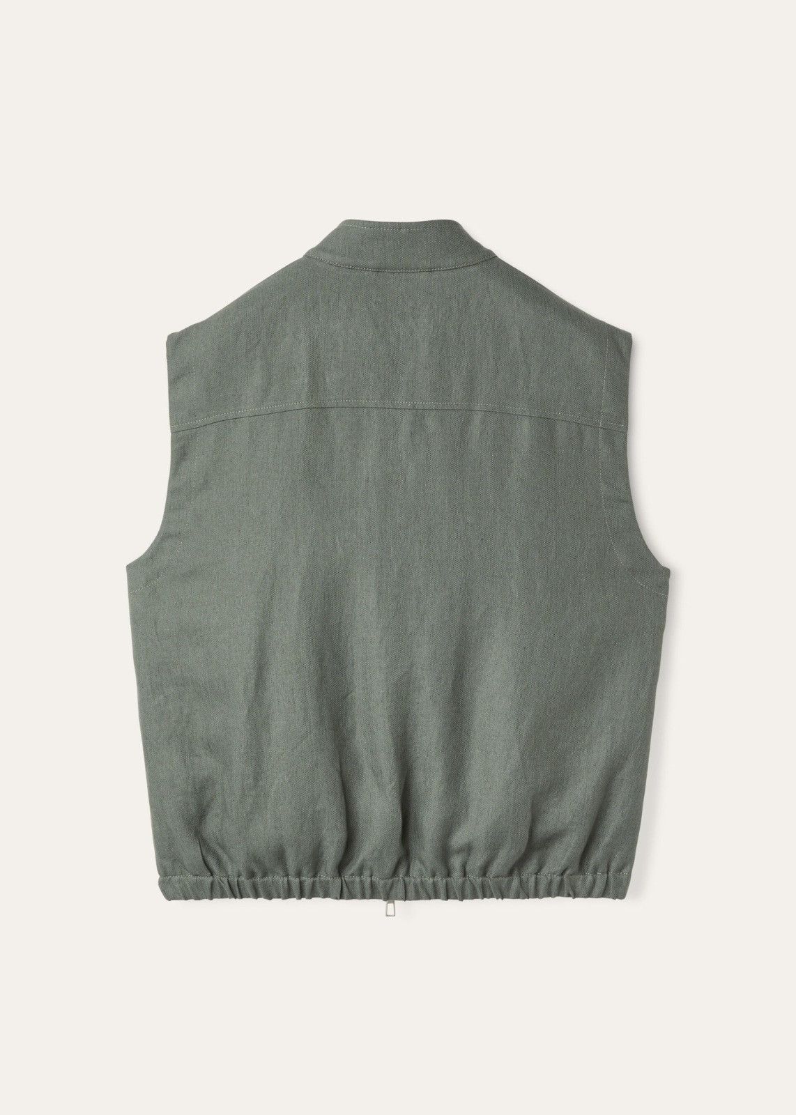 Loro Piana o1srvl11e0325 FAO0842 Vest in Green Size US XL / EU 56 / 4 - 2 Thumbnail