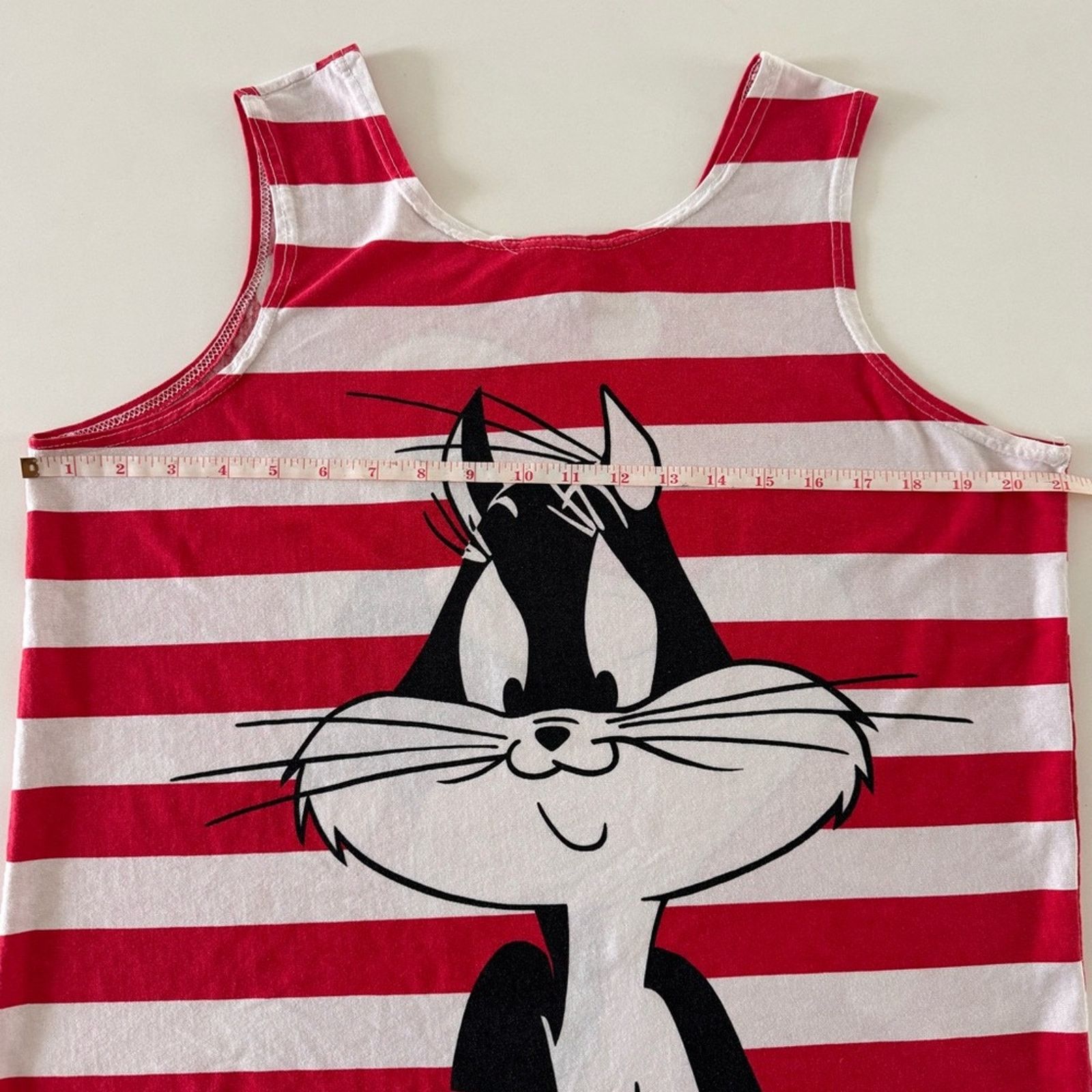 Vintage VTG Pepe Le Pew/Penelope Pussycat tank top Size M / US 6-8 / IT 42-44 - 8 Thumbnail