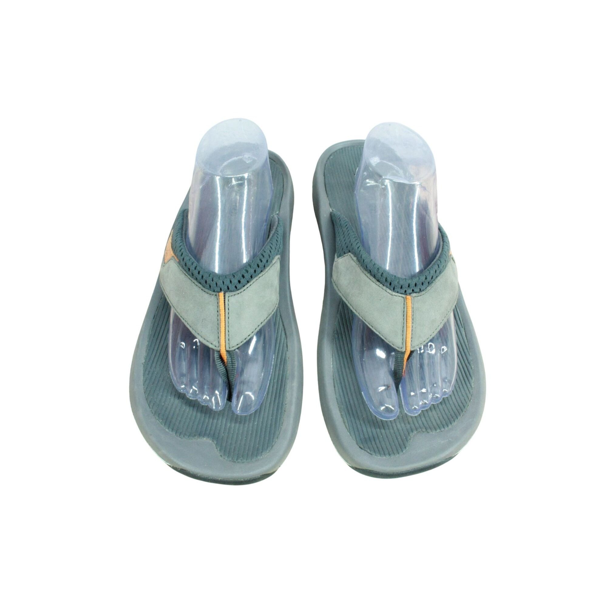 L.L. Bean LL Bean Swift River Men’s Gray Suede Sports Flip-Flops Size US 12 / EU 45 - 5 Thumbnail