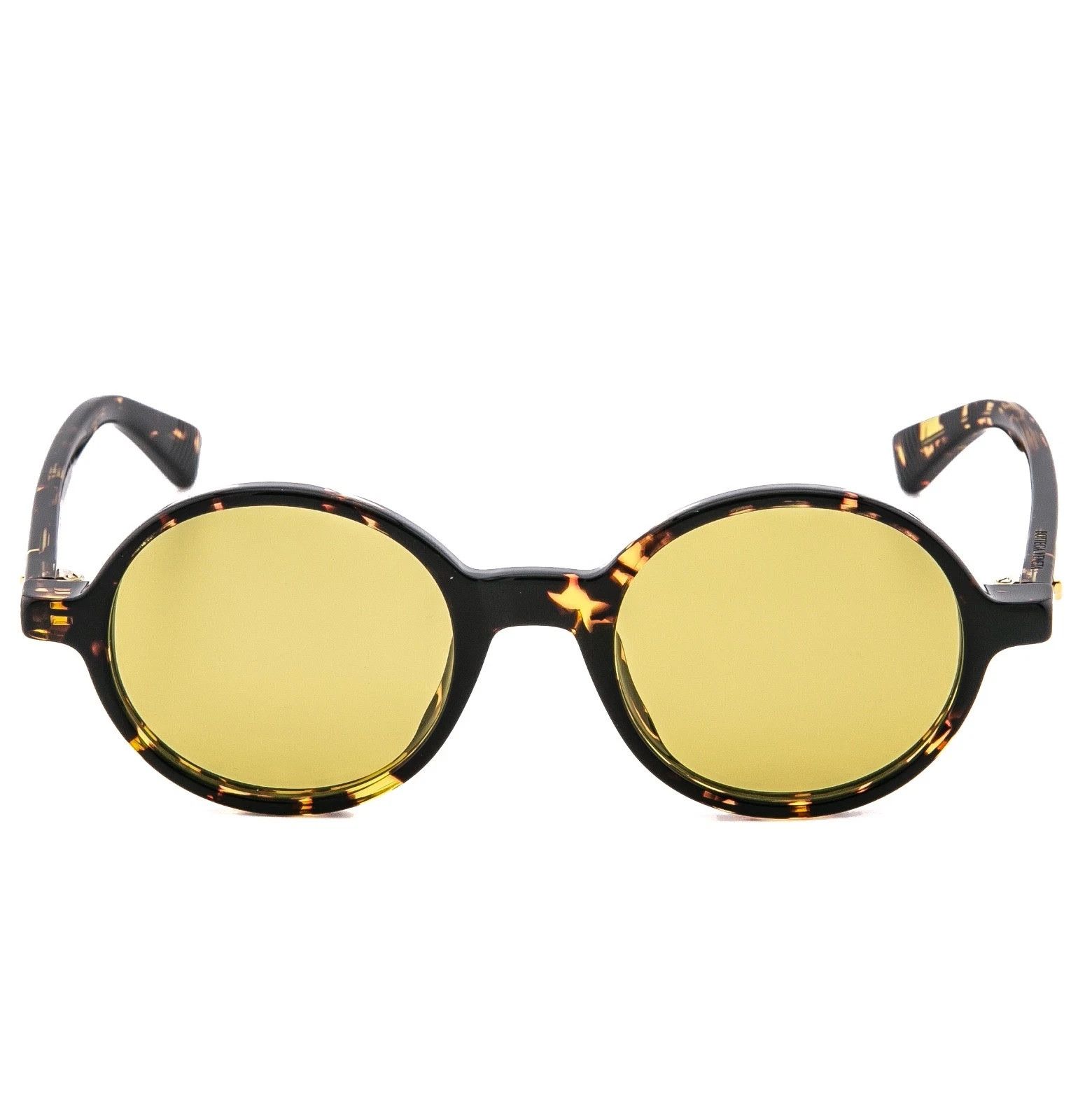 Bottega Veneta BOTTEGA VENETA 1430 BV1430S Classic Round Sunglass 002 Size ONE SIZE - 5 Thumbnail