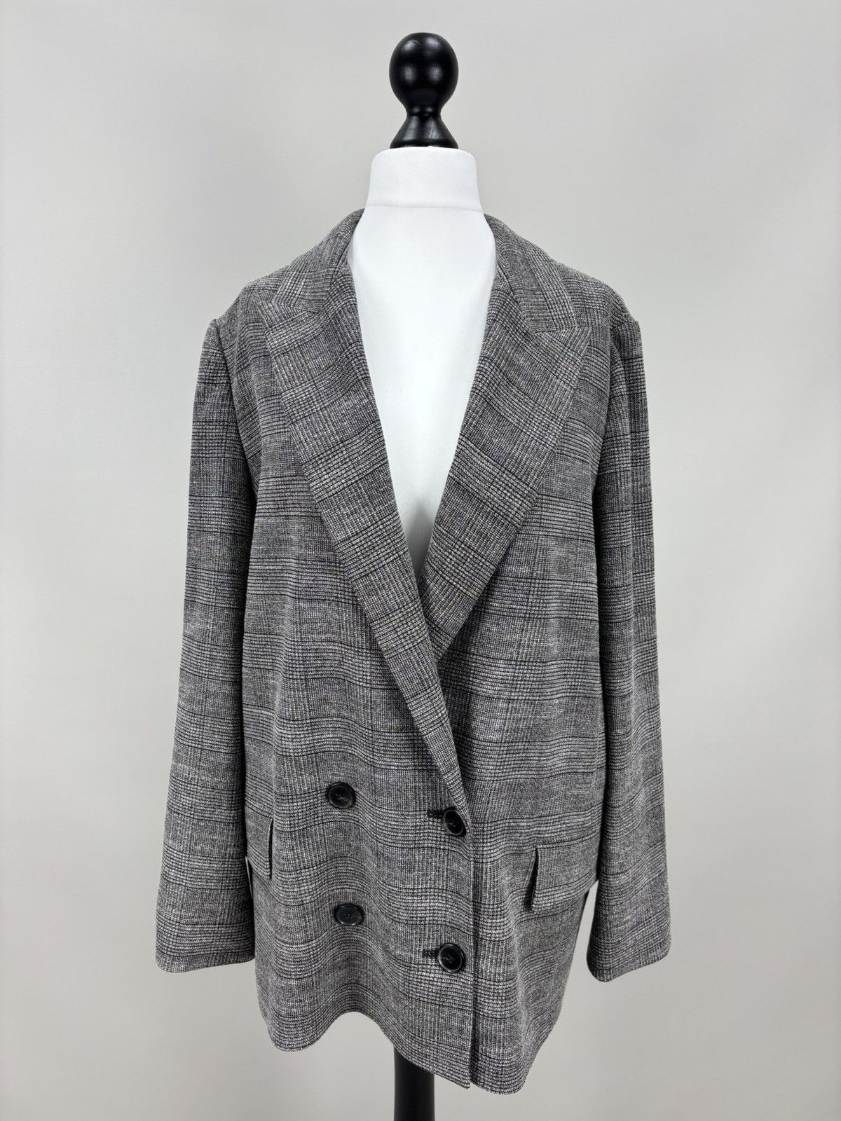 Allsaints Womens blazer All Saints Size 10 Color Gray Size L / US 10 / IT 46 - 2 Thumbnail