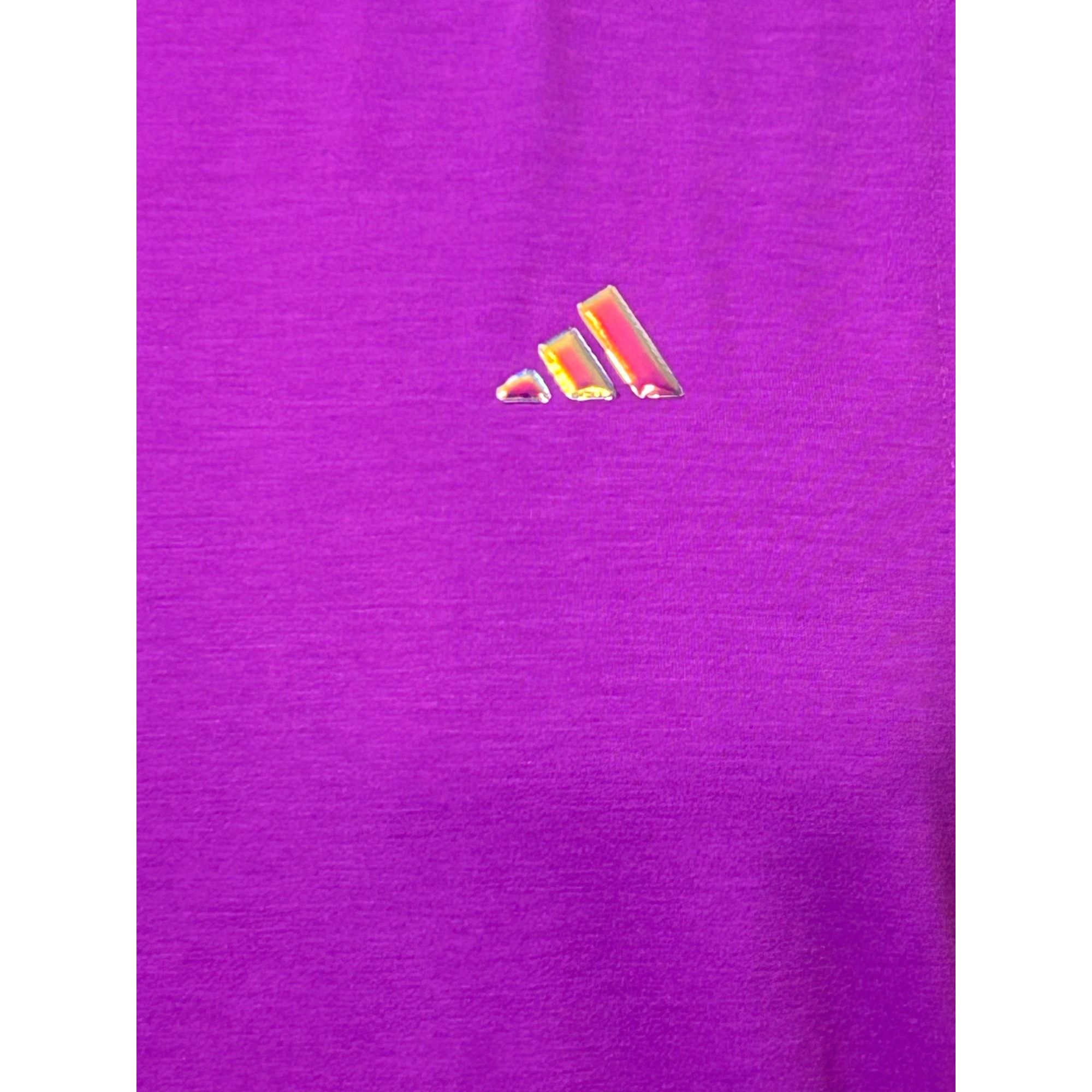 Adidas Adidas Men’s Training Tank Top Purple Blue S Logo Slim Activ Size US S / EU 44-46 / 1 - 15 Thumbnail