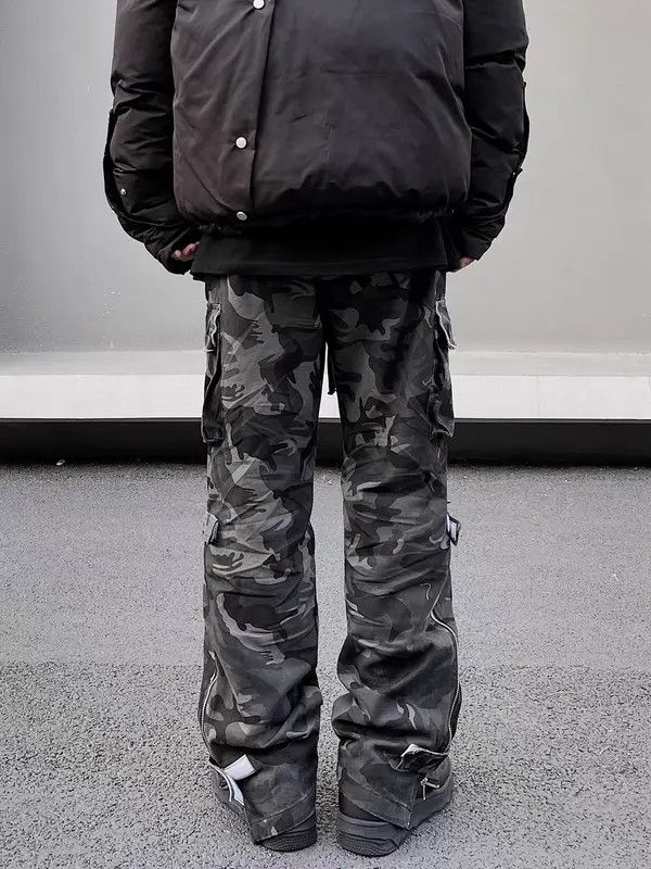 VIBE Camouflage High Street Vintage Casual Jeans Size US 31 - 4 Thumbnail