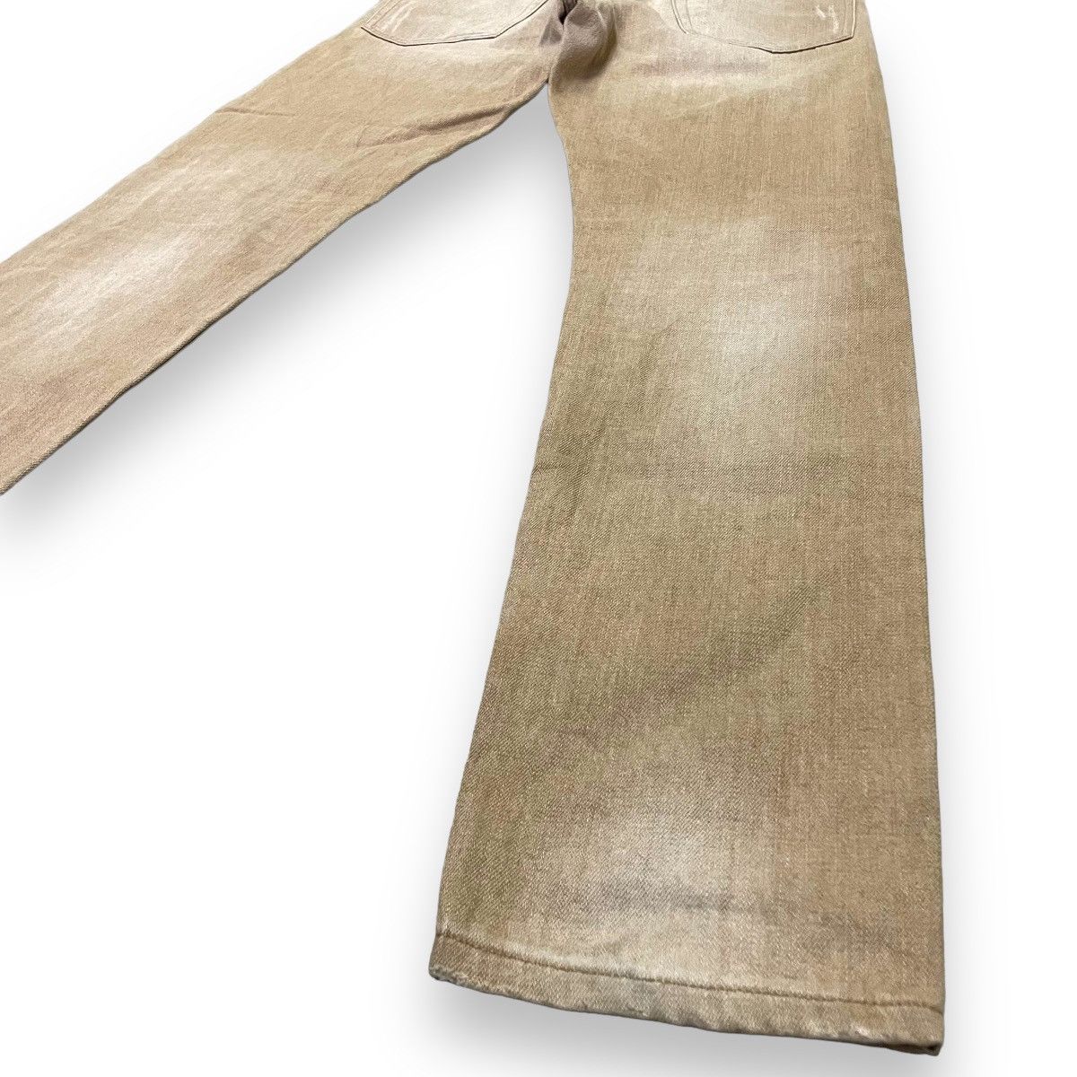 GOA 🇯🇵 BACK NUMBER DISTRESSED DENIM PANTS Size US 30 / EU 46 - 8 Thumbnail