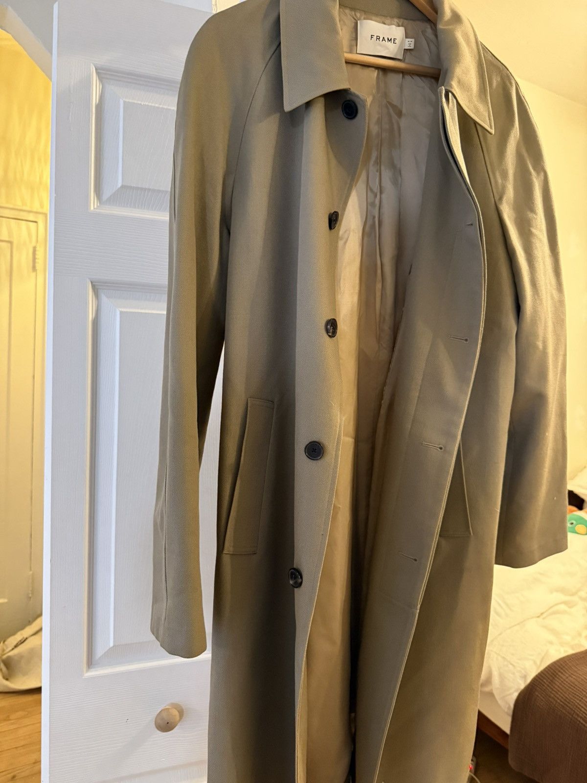 Frame FRAME Minimal Beige Mac Coat / Overcoat – Size M Size US M / EU 48-50 / 2 - 1 Thumbnail