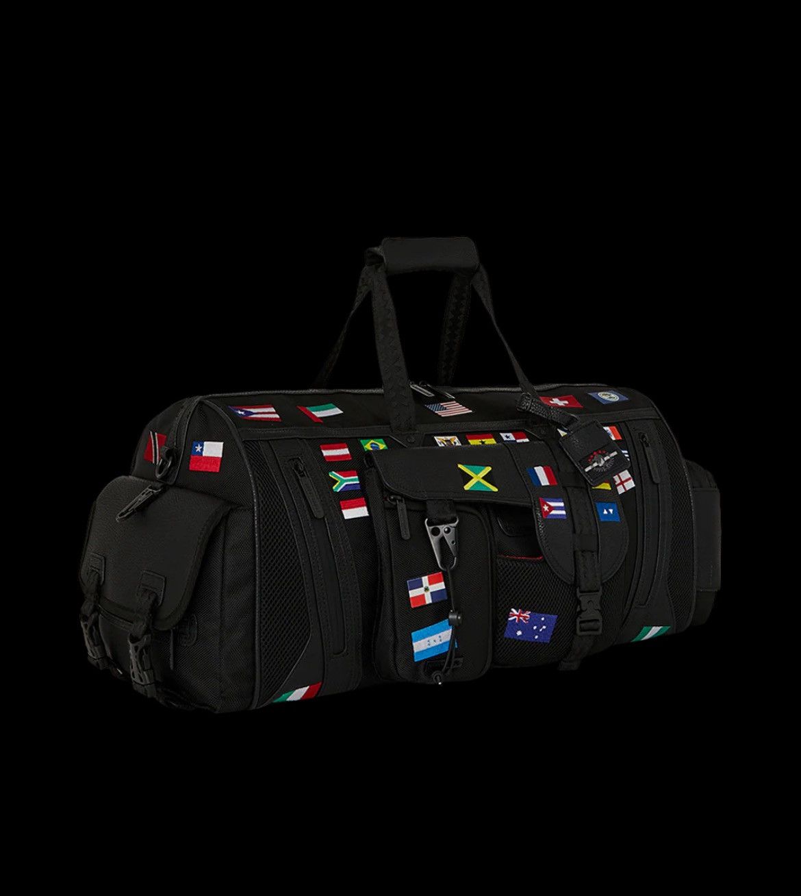 Sprayground JAMES FIRST CLASS GLOBAL FLAGS SPECIAL OPS FULL SIZE DUFFLE Size ONE SIZE - 2 Thumbnail