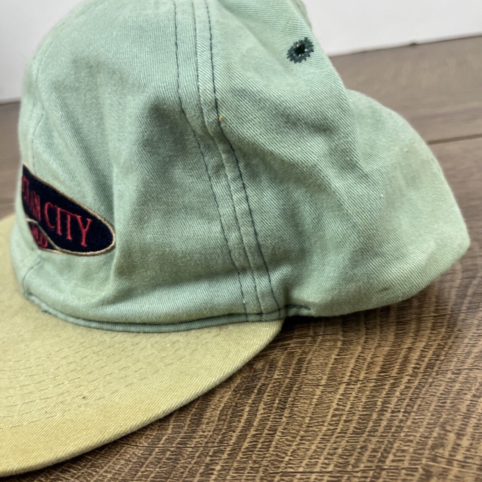 Other Ocwan City Hat Ocean City Green Hat Snapback Adjustable Adul Size ONE SIZE - 7 Thumbnail
