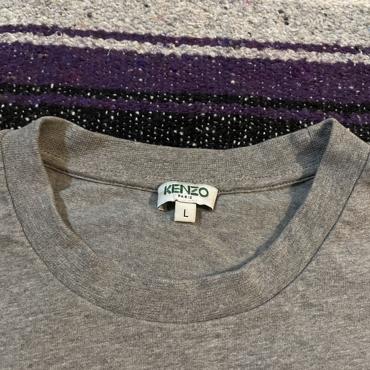 Kenzo Kenzo Paris Eye T-Shirt Gray Size L Size US L / EU 52-54 / 3 - 2 Thumbnail