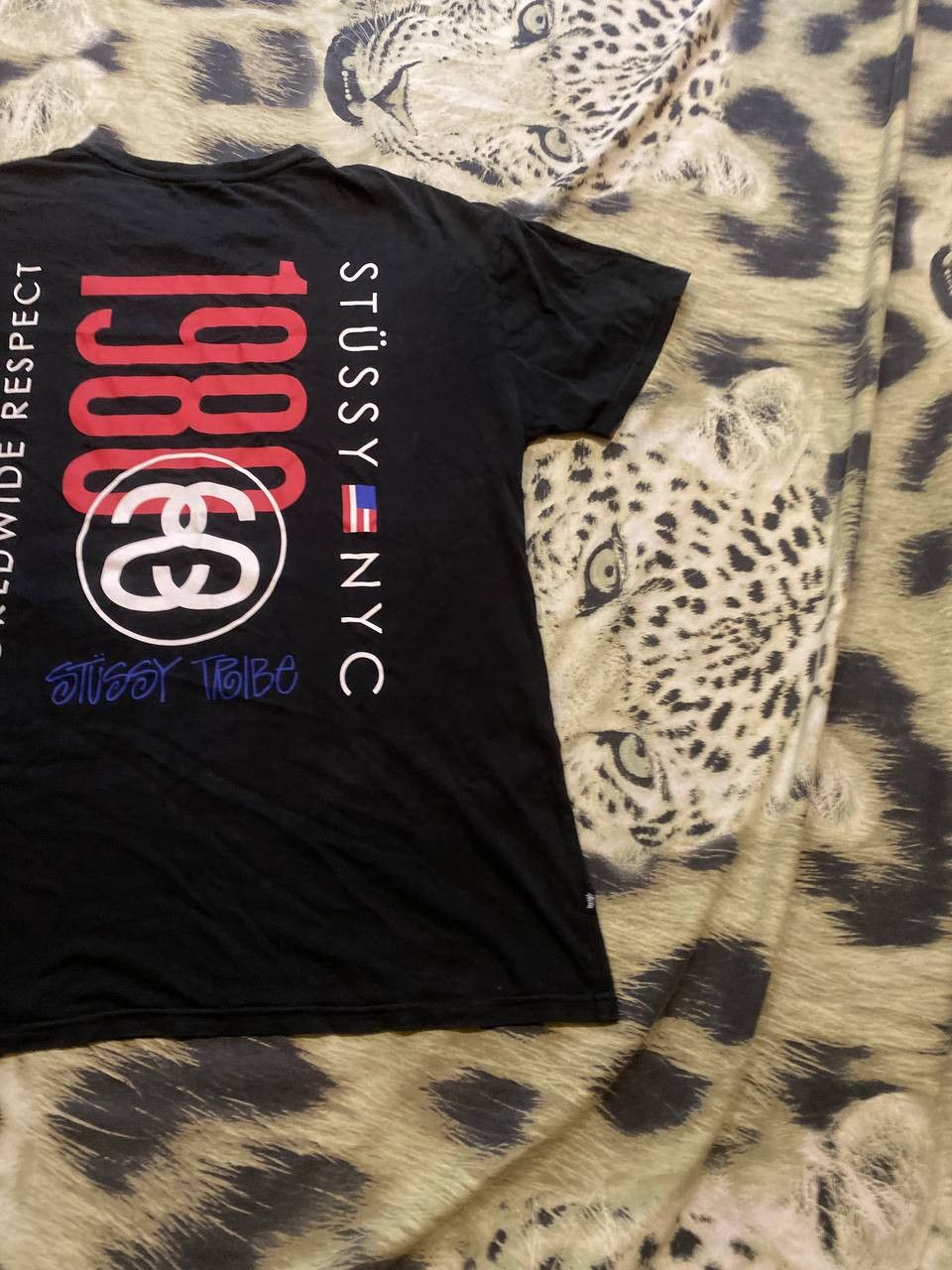 Stussy Vintage Stussy Big Y2K Print Short Sleeve T-Shirt Size US XL / EU 56 / 4 - 17 Thumbnail