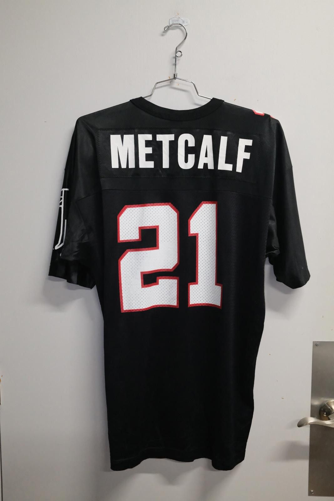 Champion 90's Champion Falcons Metcalf #21 Home Football Jersey Size US L / EU 52-54 / 3 - 2 Thumbnail