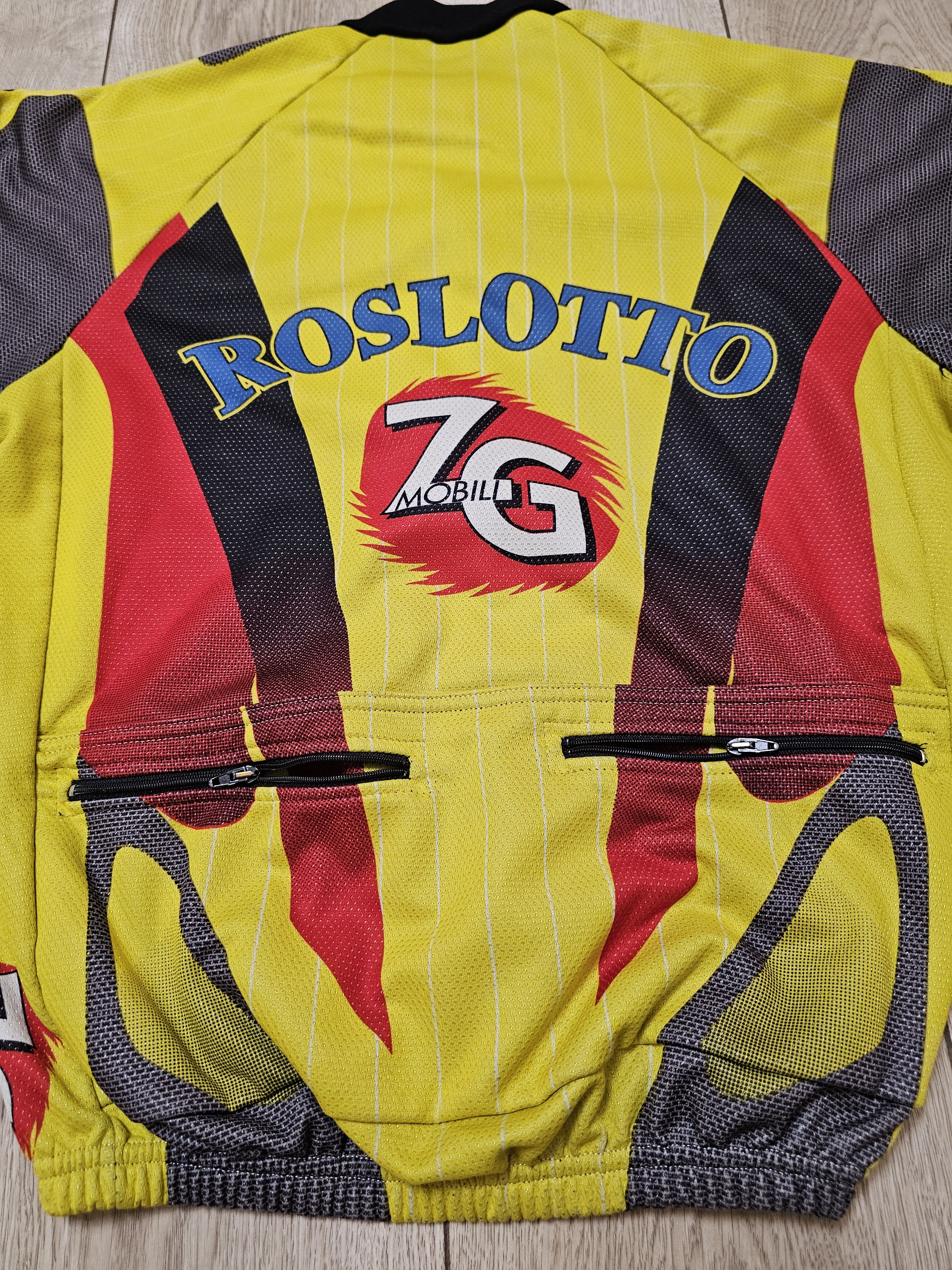Vintage VINTAGE ROSLOTTO CYCLING TEAM JERSEY JACKET LONG CYCLING Size US M / EU 48-50 / 2 - 4 Thumbnail
