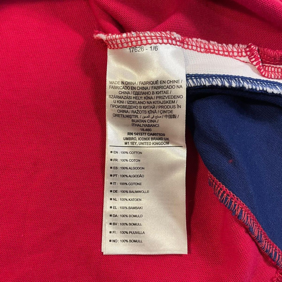 Umbro England Rugby Union shirt, Umbro red white sweatshirt polo Size US XXL / EU 58 / 5 - 8 Thumbnail