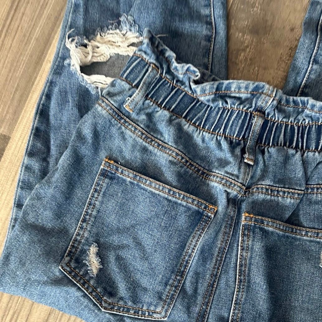 Forever 21 forever 21 high waisted ripped mom jeans Size 28" / US 6 / IT 42 - 3 Thumbnail