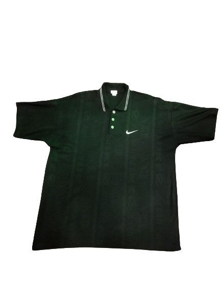 Nike × Vintage Vintage Monogram Nike Bootleg Plo Tee Size US XL / EU 56 / 4 - 1 Thumbnail