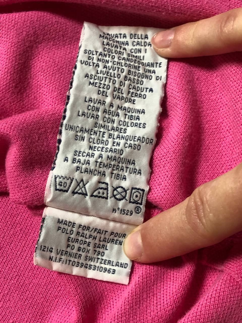Polo Ralph Lauren Pink Polo Ralph Lauren Casual Logo LONG SLEEVE Size US S / EU 44-46 / 1 - 5 Thumbnail