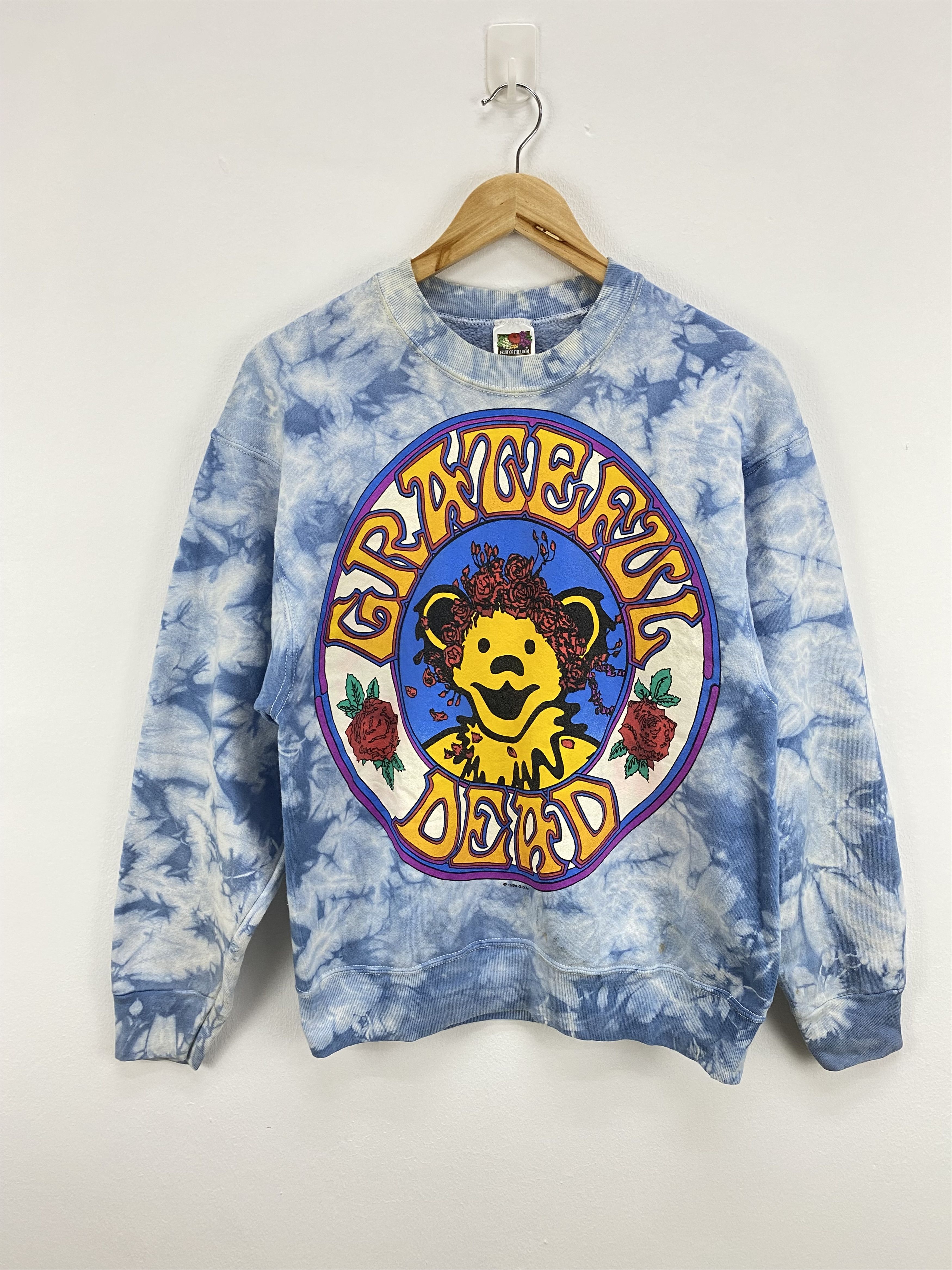 Grateful Dead × Vintage Vintage Tie Dye Band Sweatshirt Size US M / EU 48-50 / 2 - 1 Thumbnail
