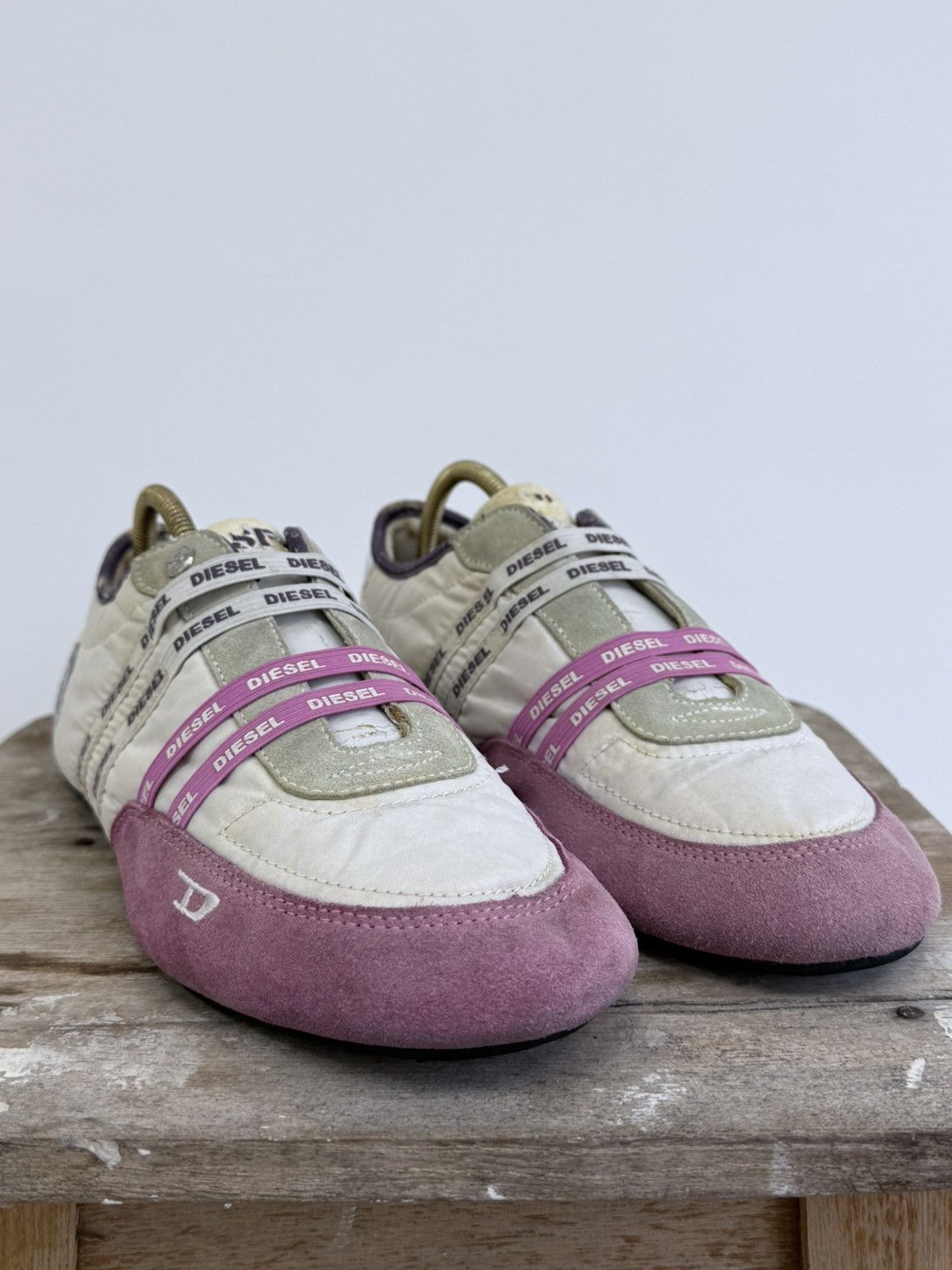 Diesel Vintage Y2K Diesel Sneakers Size US 8.5 / EU 41-42 - 4 Thumbnail