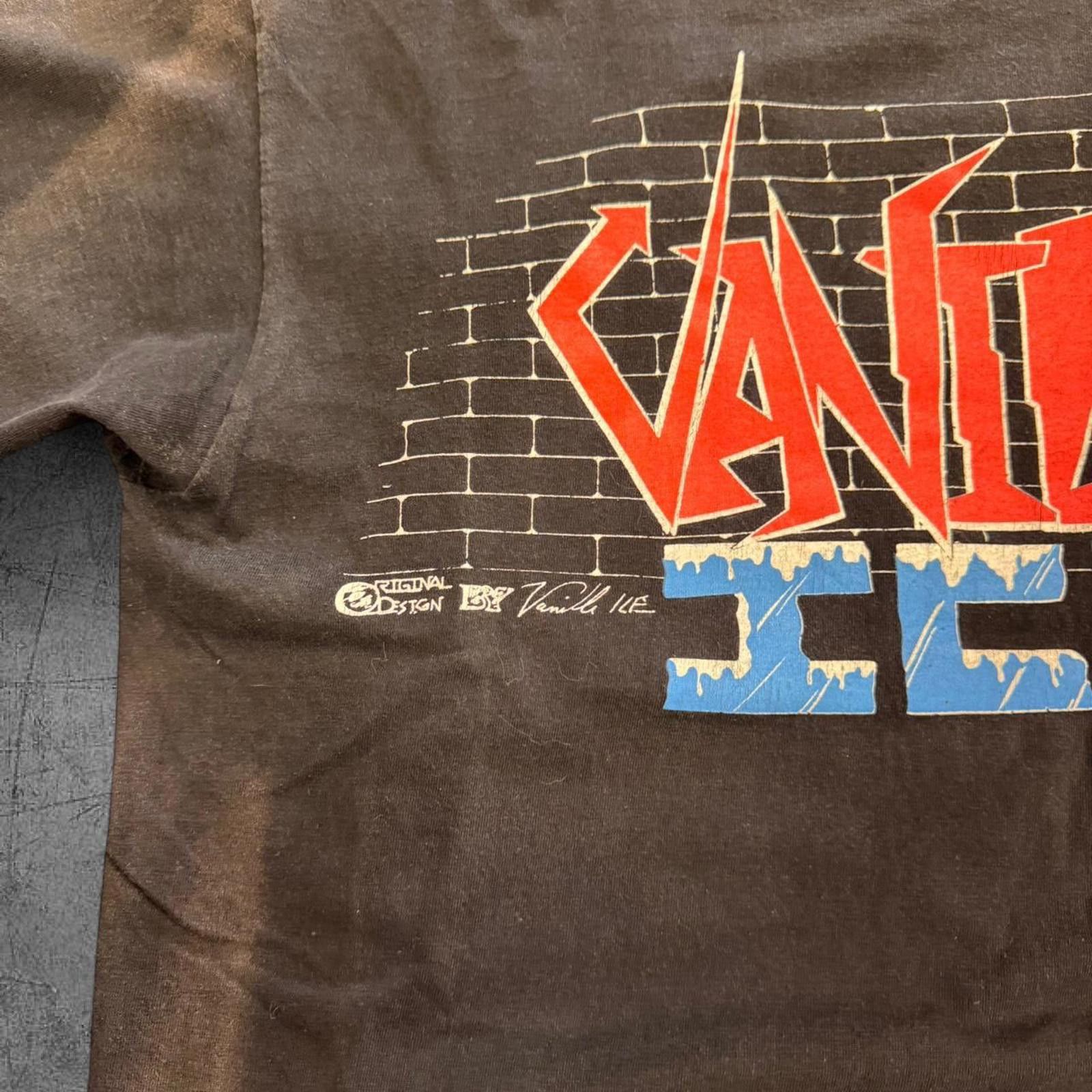 Rap Tees Vintage 1990 Vanilla Ice Rap Tee Size US XL / EU 56 / 4 - 3 Thumbnail
