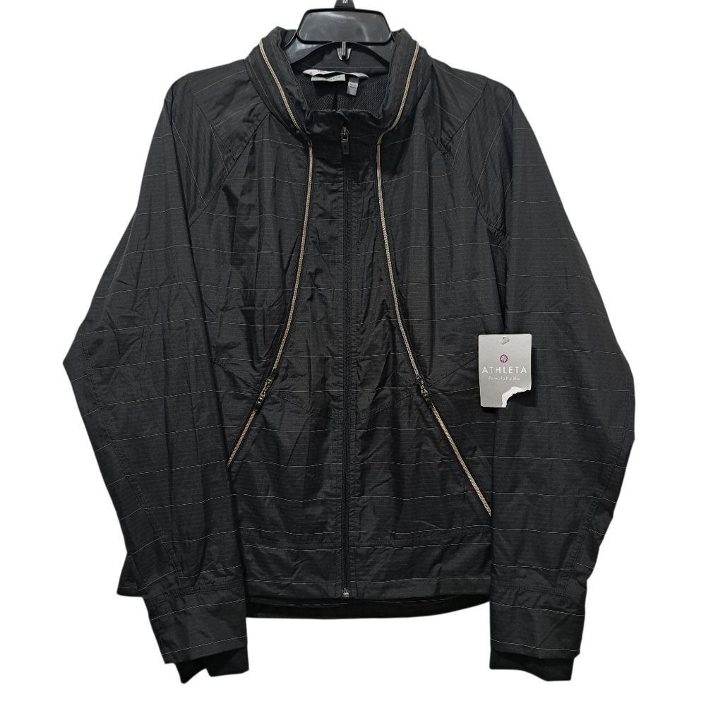 Athleta Athleta Women's Run On Lightweight Hoodie Water Repellent Ja Size XL / US 12-14 / IT 48-50 - 1 Thumbnail