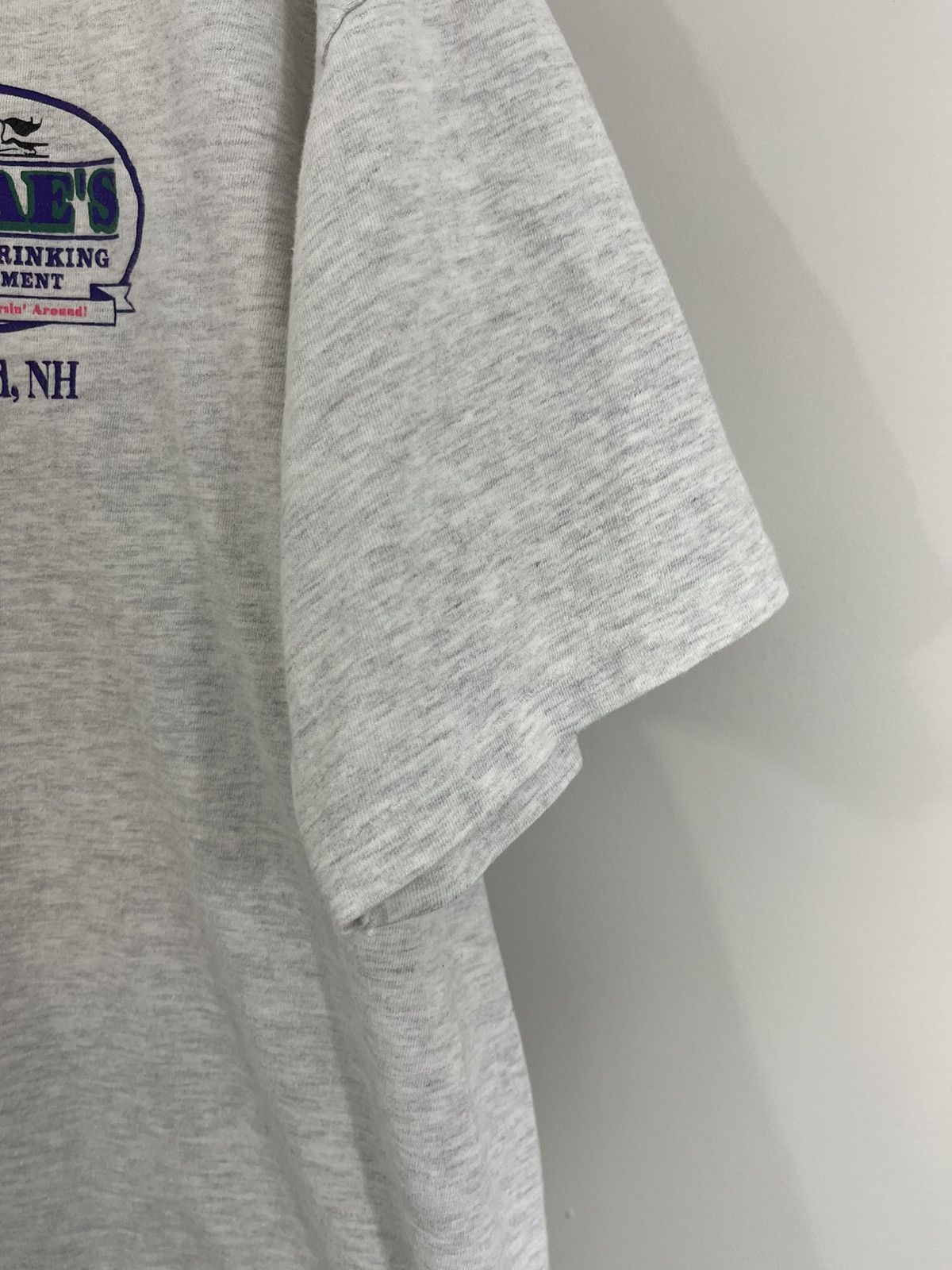 Vintage Single Stitch Vintage New Hampshire Bar Tee Size US XL / EU 56 / 4 - 6 Thumbnail