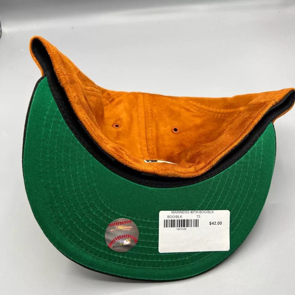 New Era Seattle Mariners Hat Men 7 3/8 59Fifty New Era Fitted Cap Size ONE SIZE - 6 Thumbnail