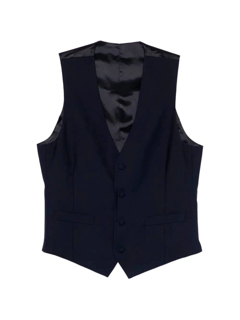 Lardini `Soiree Drop Reg` Gilet Size US XXL / EU 58 / 5 - 1 Thumbnail