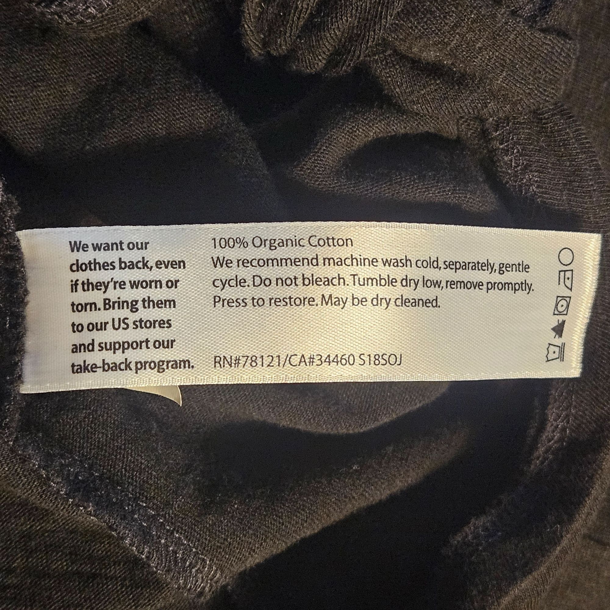 Other Eileen Fisher Black Tie-Front Organic Cotton Top M Minimalis Size M / US 6-8 / IT 42-44 - 7 Thumbnail