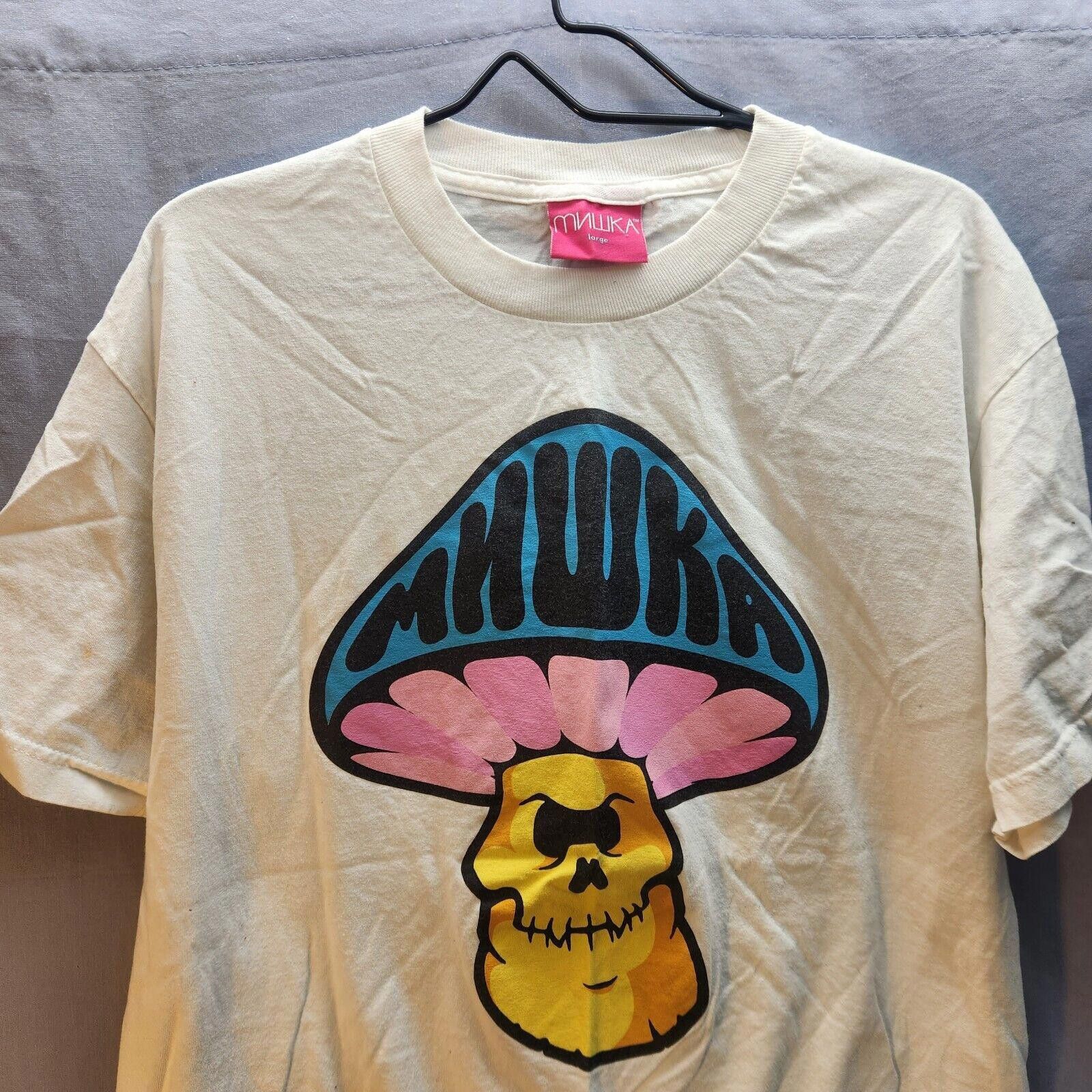Designer MNWKA Mushroom Tshirt White Size Mens Large Size US L / EU 52-54 / 3 - 2 Thumbnail