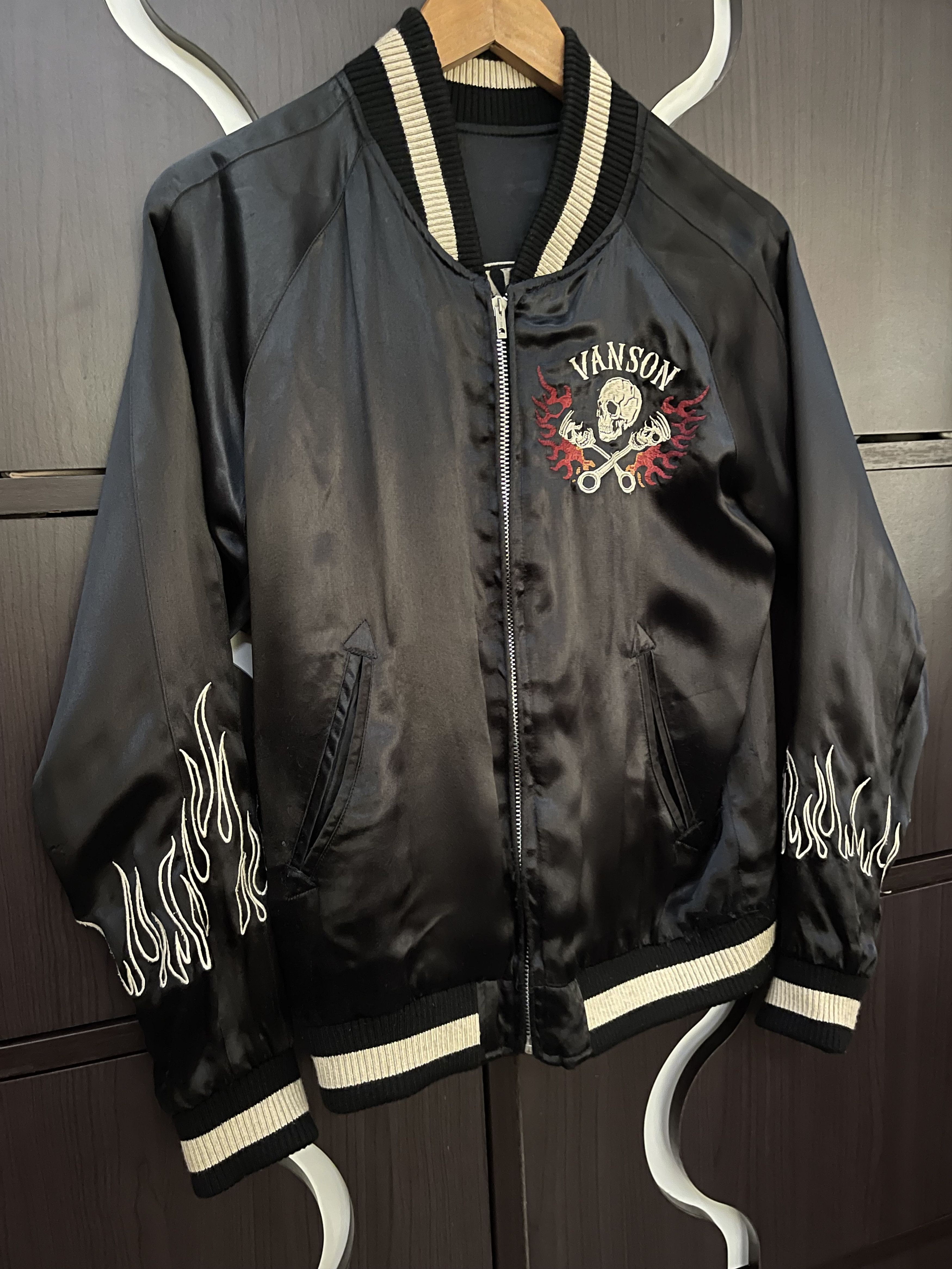 Iron Heart Vanson Skull Embroidery Motorcycles Leathers Size US S / EU 44-46 / 1 - 18 Thumbnail