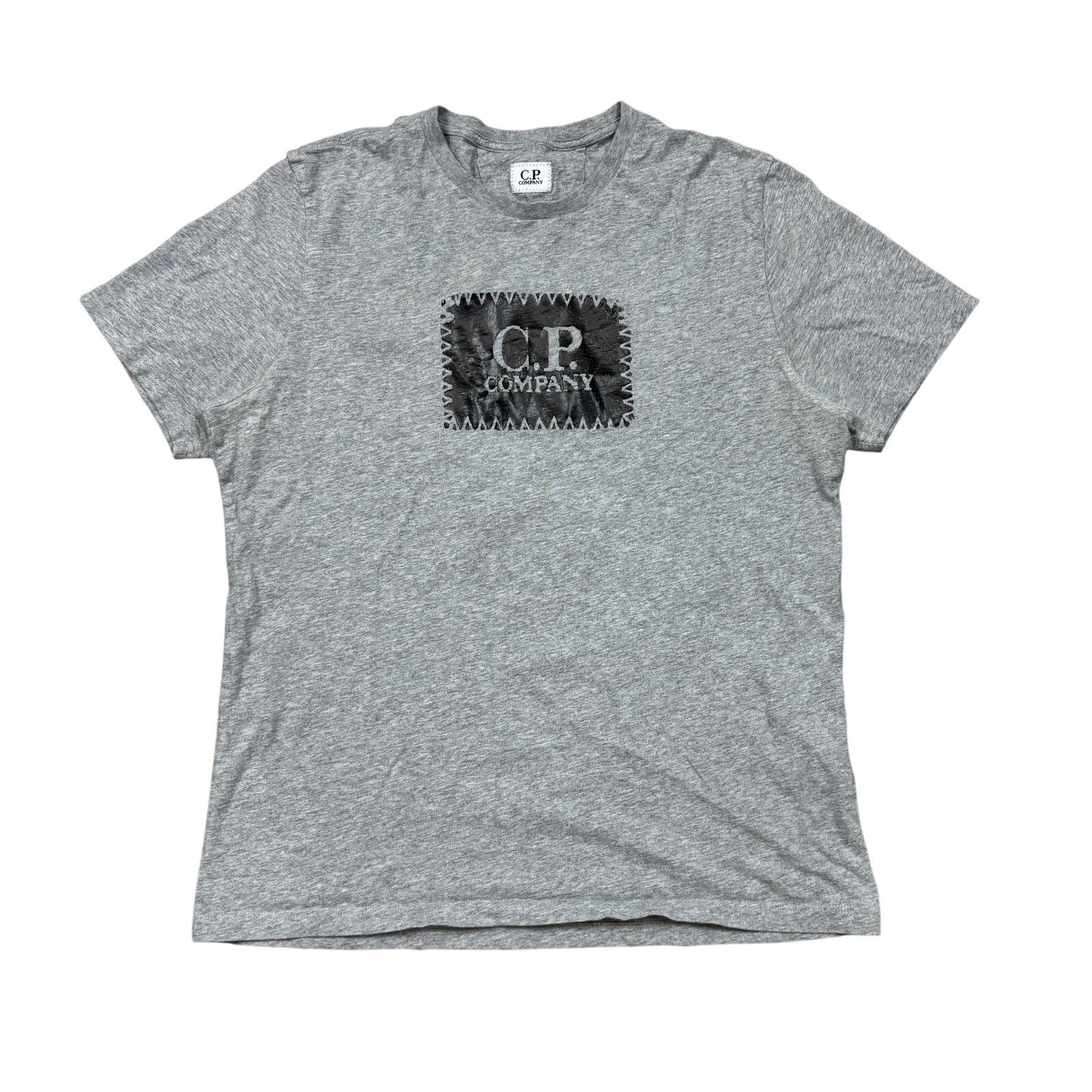 C.P. Company C.P. Company 30/1 Jersey Logo Label Short Sleeve Shirt Large Size US L / EU 52-54 / 3 - 1 Thumbnail