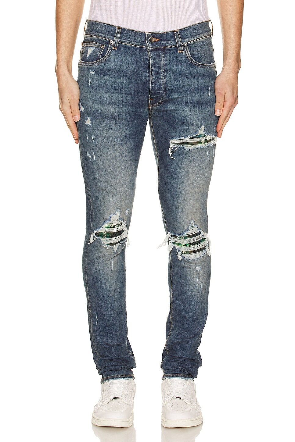 Amiri oc11z0225 MX1 PlayStation Jeans in Crafted Indigo Size US 34 / EU 50 - 4 Thumbnail
