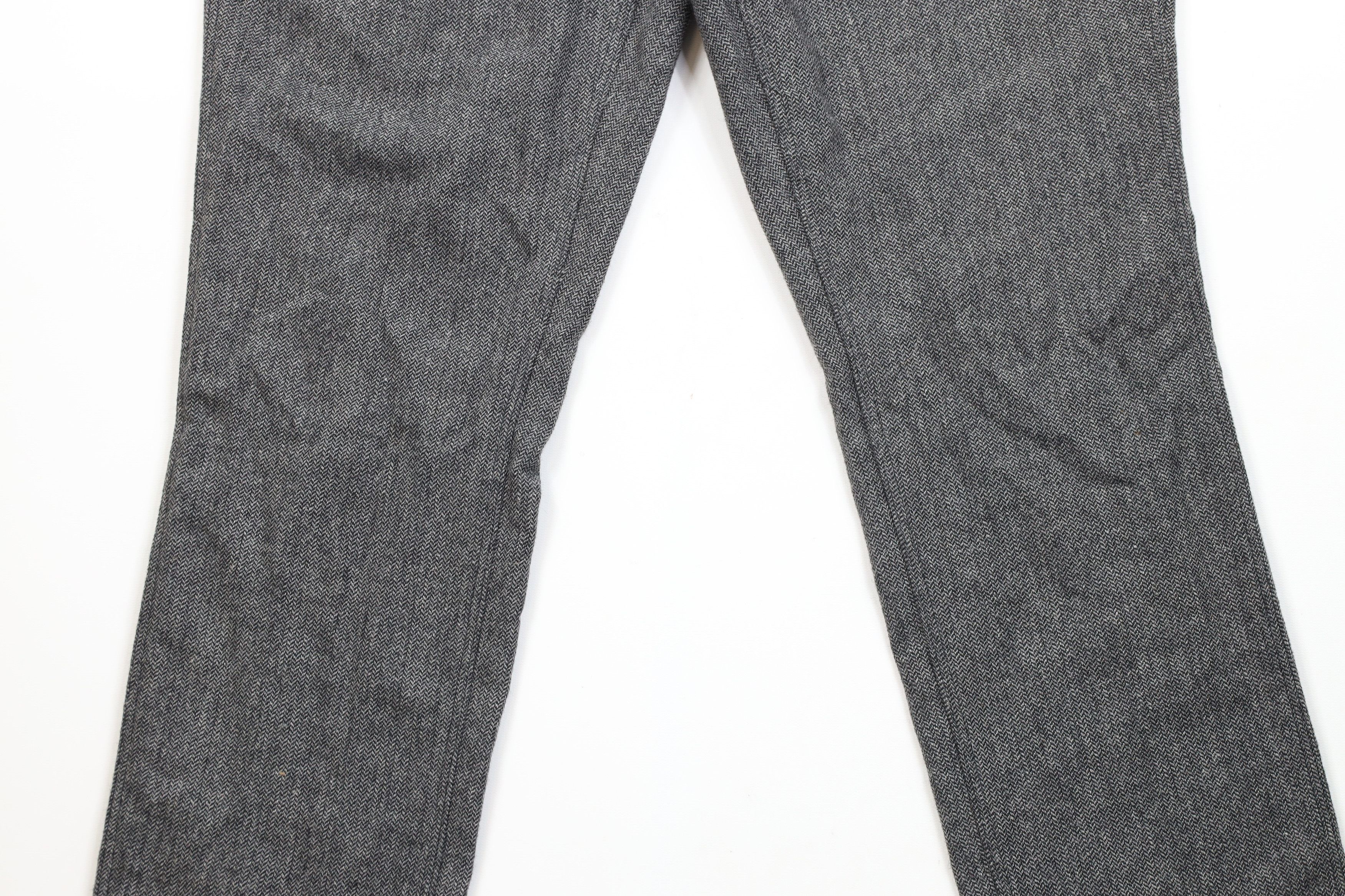 Banana Republic × Vintage Banana Republic Wool Blend Herringbone Aiden Fit Chino Pants Size US 33 - 3 Thumbnail