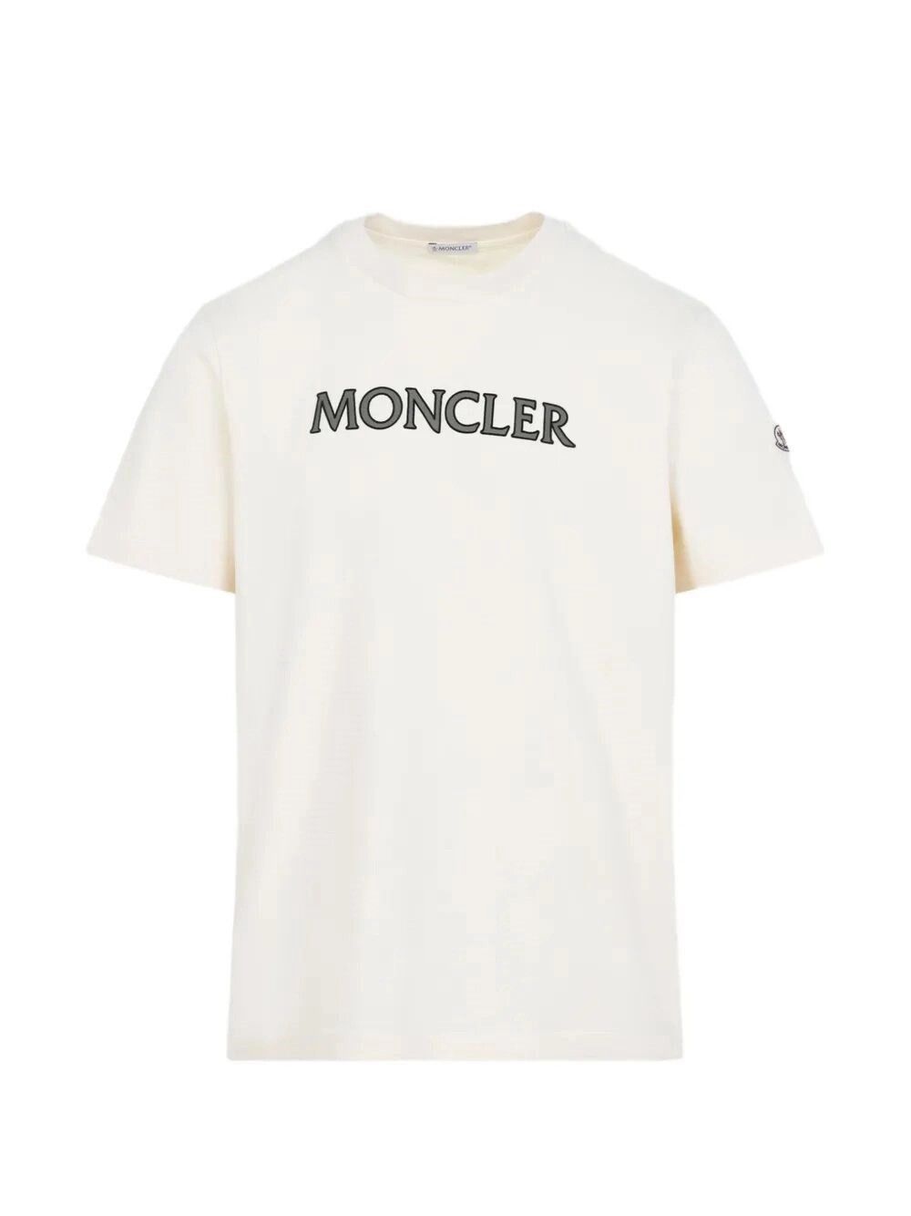 Moncler Short Sleeve T-Shirt Size US L / EU 52-54 / 3 - 1 Thumbnail