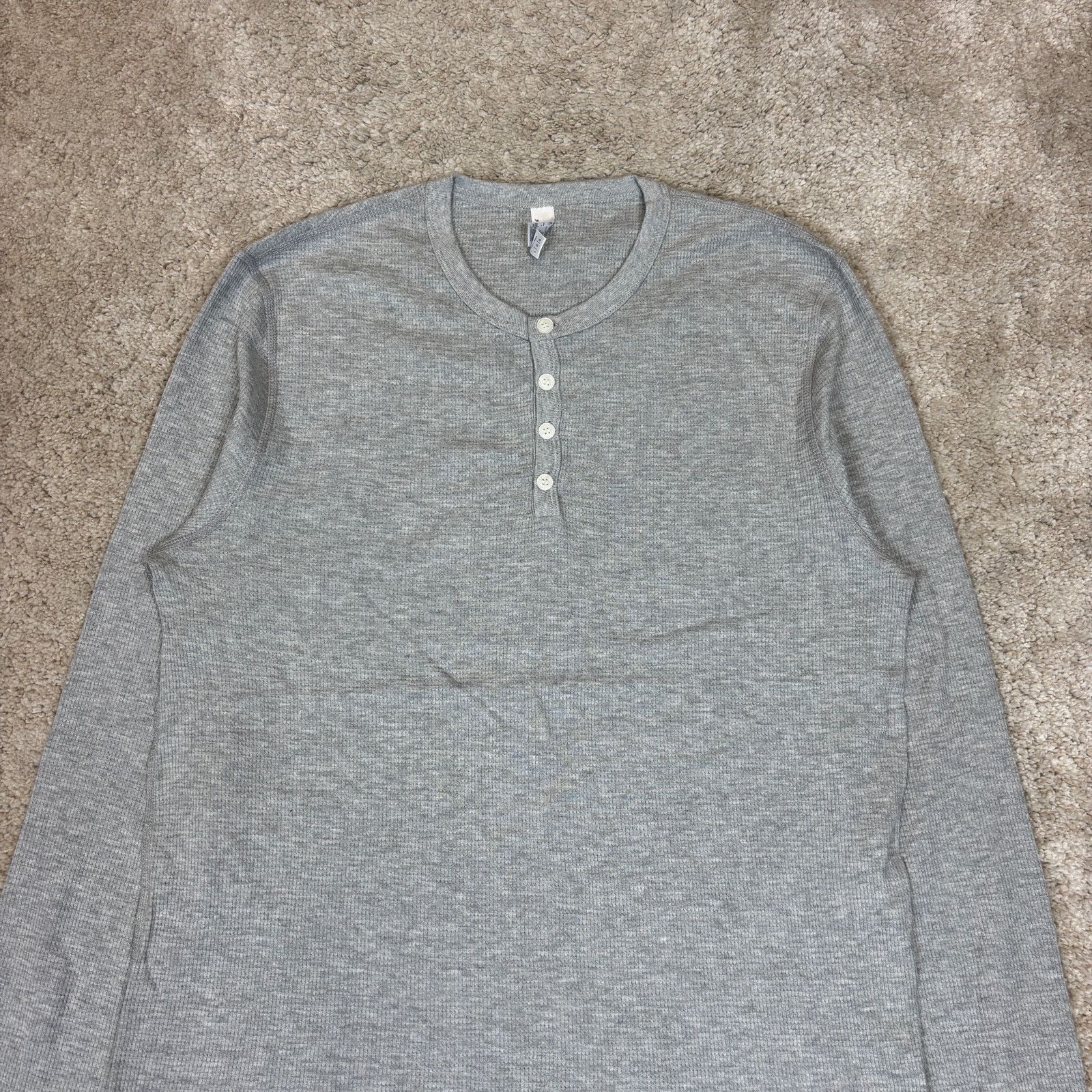 American Apparel American Apparel Dexter Morgan Kill Shirt Thermal Henley Sm Size US S / EU 44-46 / 1 - 2 Thumbnail