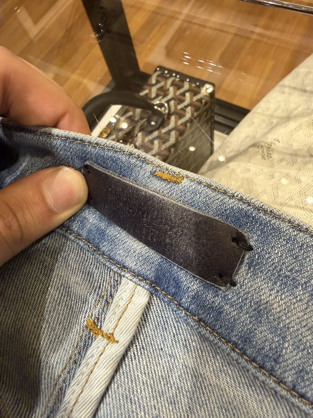 Amiri Amiri Mx1 Paisley Patch Denim Jeans Size US 36 / EU 52 - 3 Thumbnail