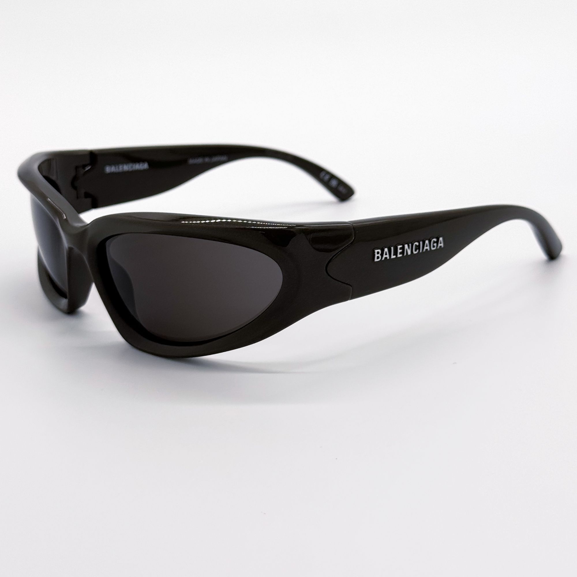 Balenciaga NEW BALENCIAGA BB0157S 008 SUNGLASSES BROWN UNISEX EYEWEAR Size ONE SIZE - 4 Thumbnail