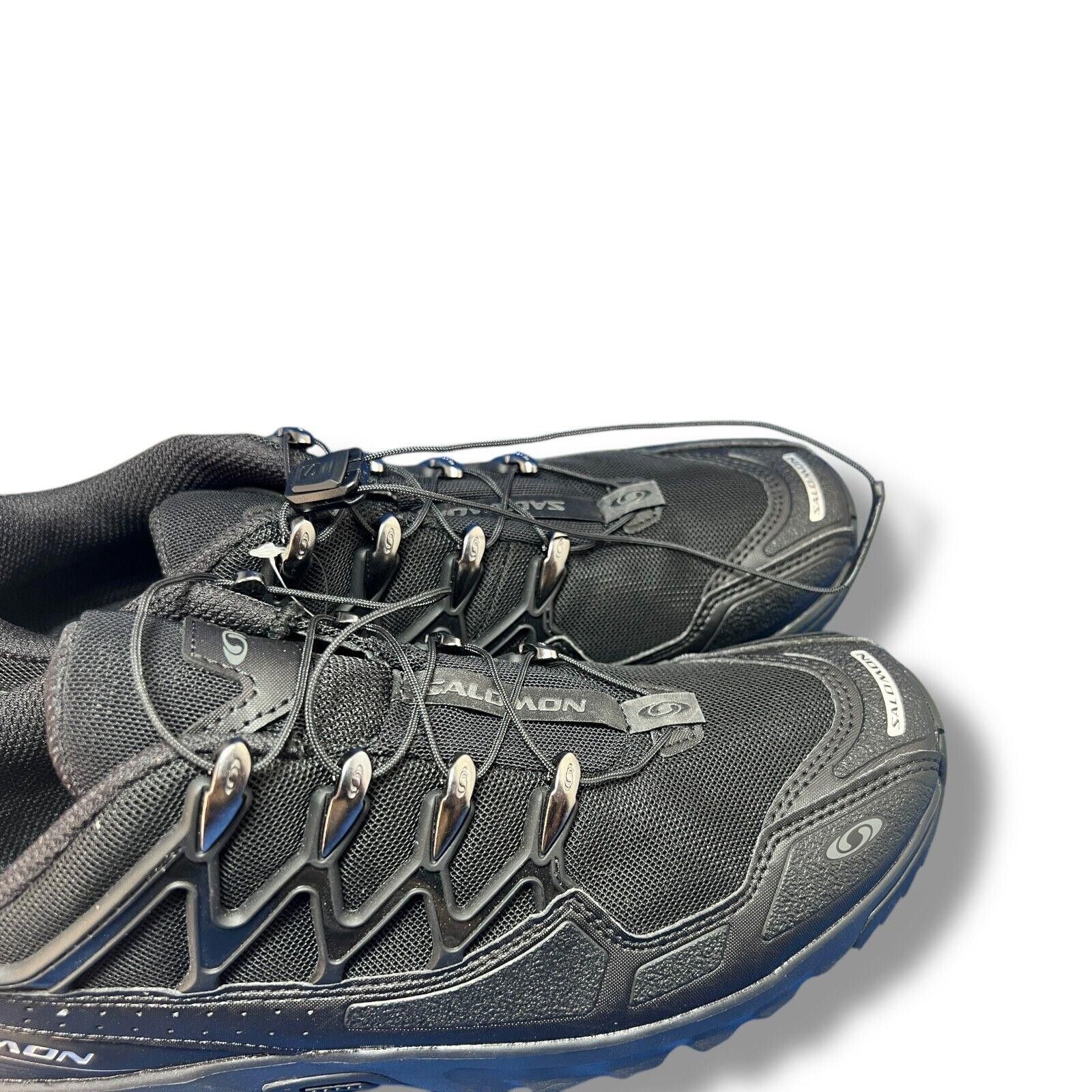 Salomon Salomon ACS+ All Black Trail Running Shoes Size US 9 / EU 42 - 2 Thumbnail
