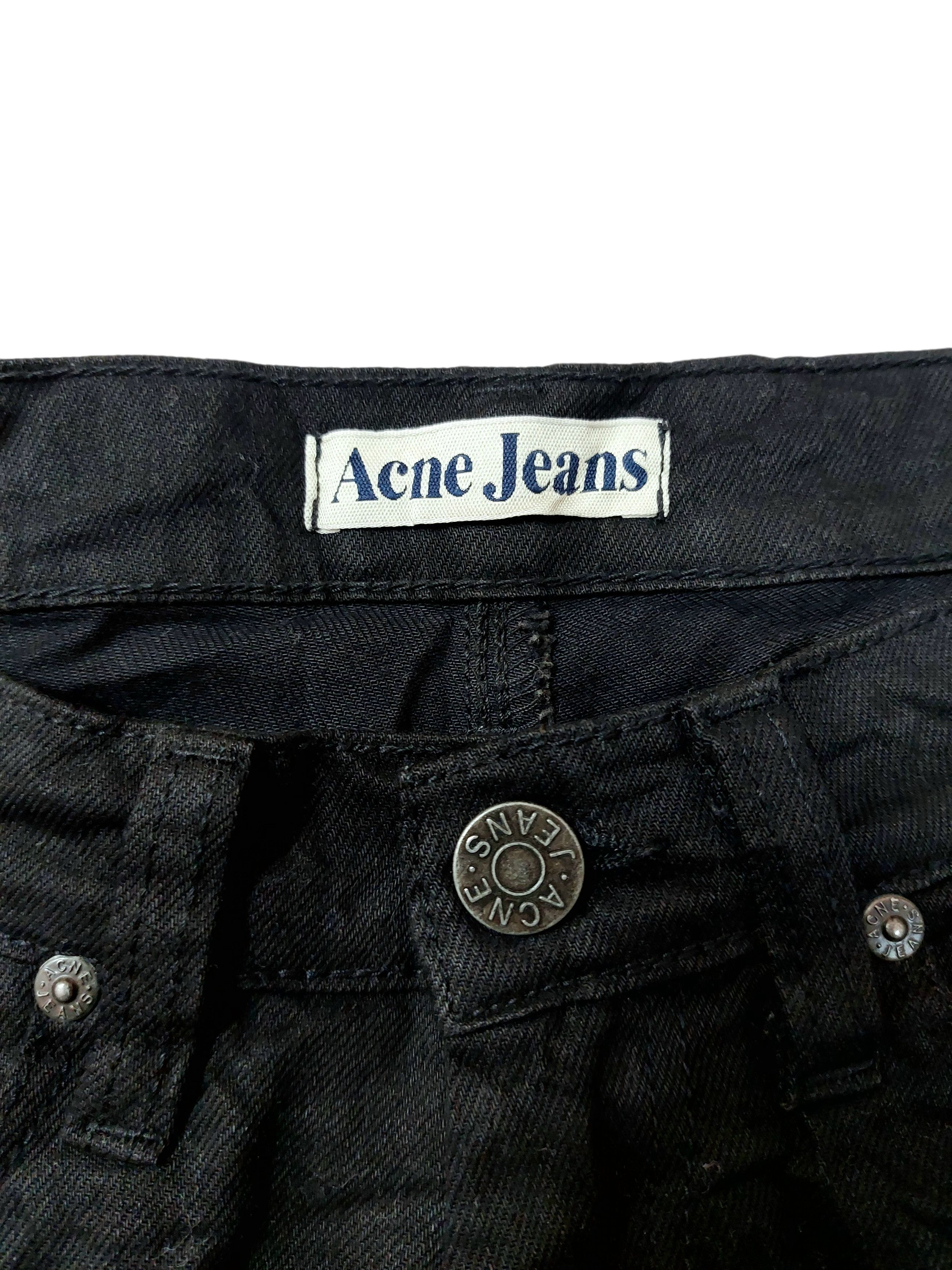 Acne Studios Acne Jeans Max Cash Black Slim Denim Size US 29 - 8 Thumbnail