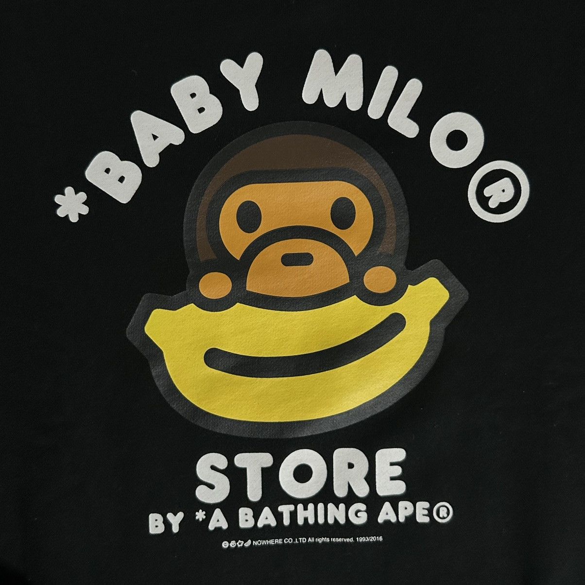 Bape 2016 Baby Milo Store Crewneck Sweatshirt Size US M / EU 48-50 / 2 - 3 Thumbnail