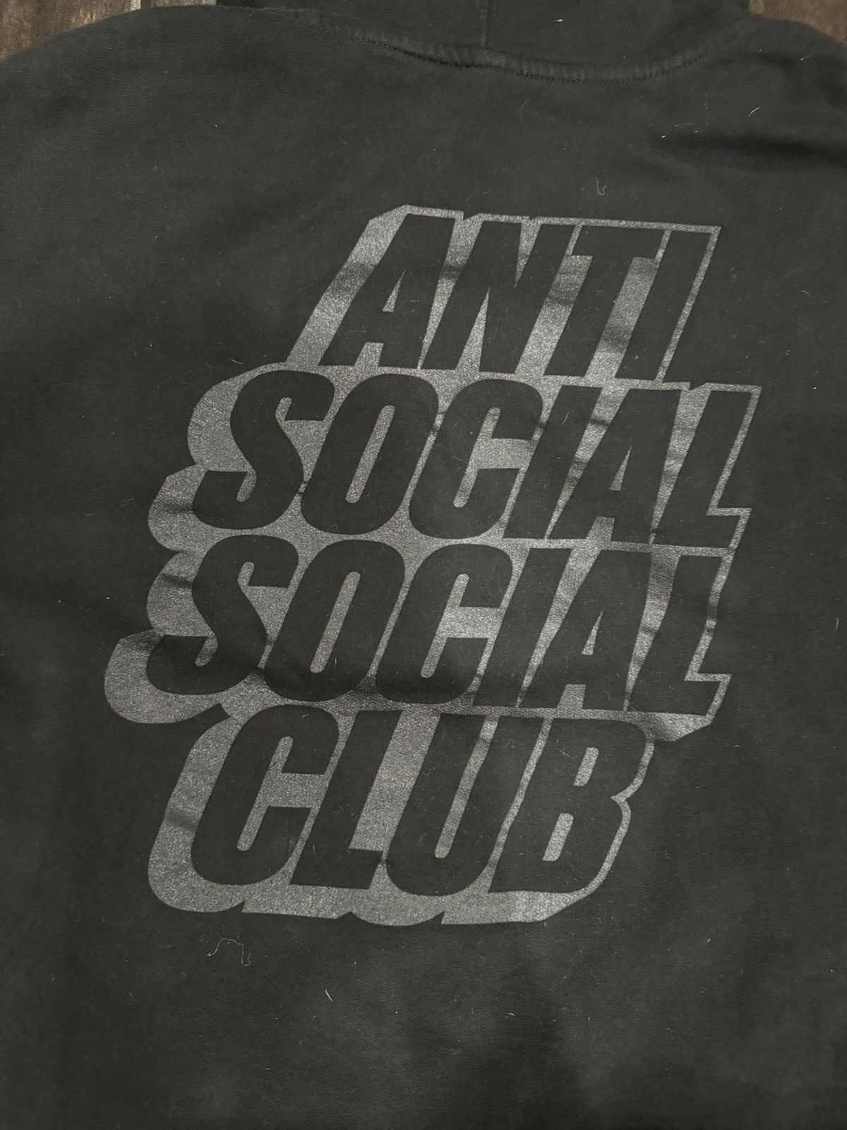 Anti Social Social Club Anti Social Club Black on Black Hoodie Size US L / EU 52-54 / 3 - 4 Thumbnail