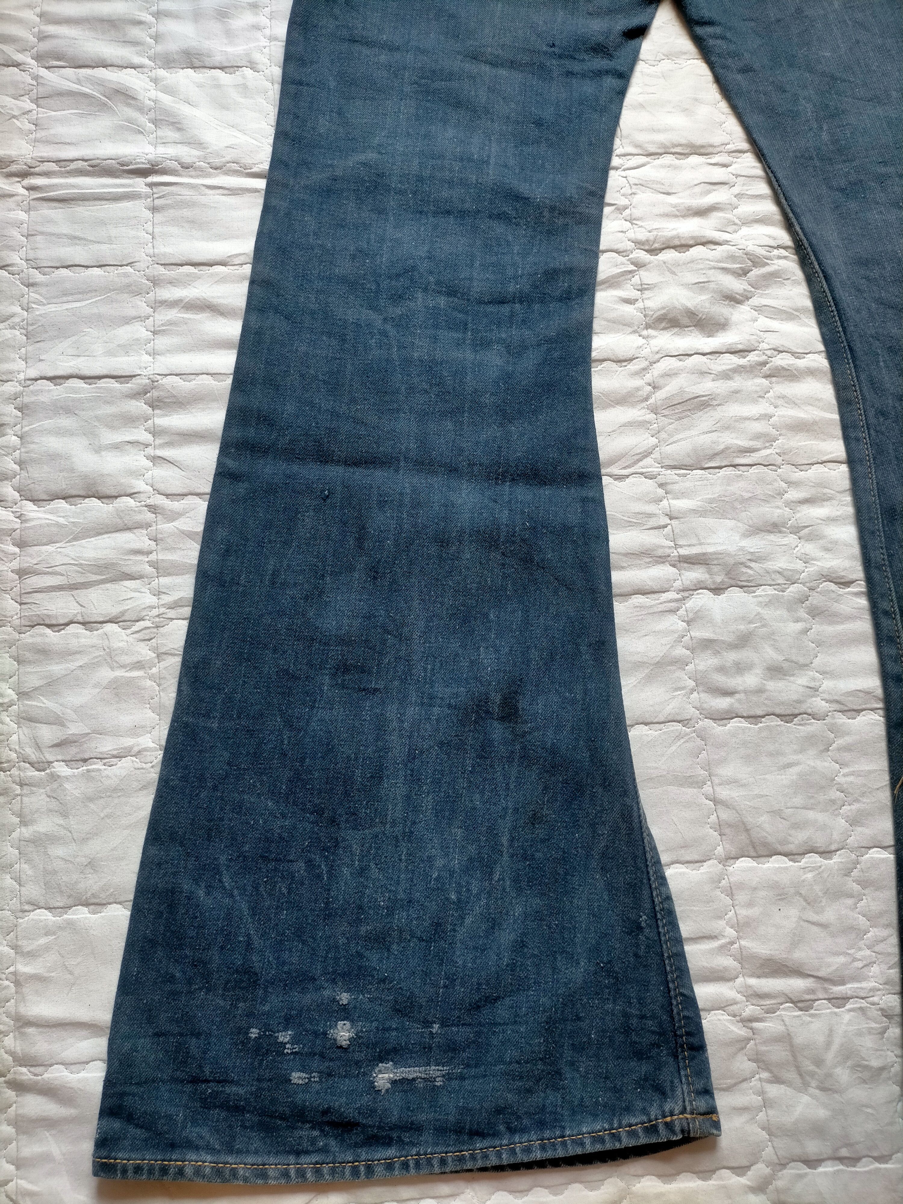 Le Grande Bleu (L.G.B.) Flare Jeans Canton X-West Bus bell bottom Denim Size US 30 / EU 46 - 13 Thumbnail