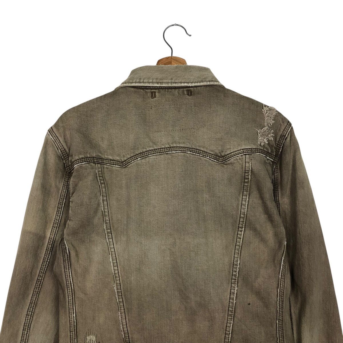 Japanese Brand 🔥CROPPED BIKER DENIM JACKET GOA JAPAN IF SIX WAS NINE Size US S / EU 44-46 / 1 - 11 Thumbnail