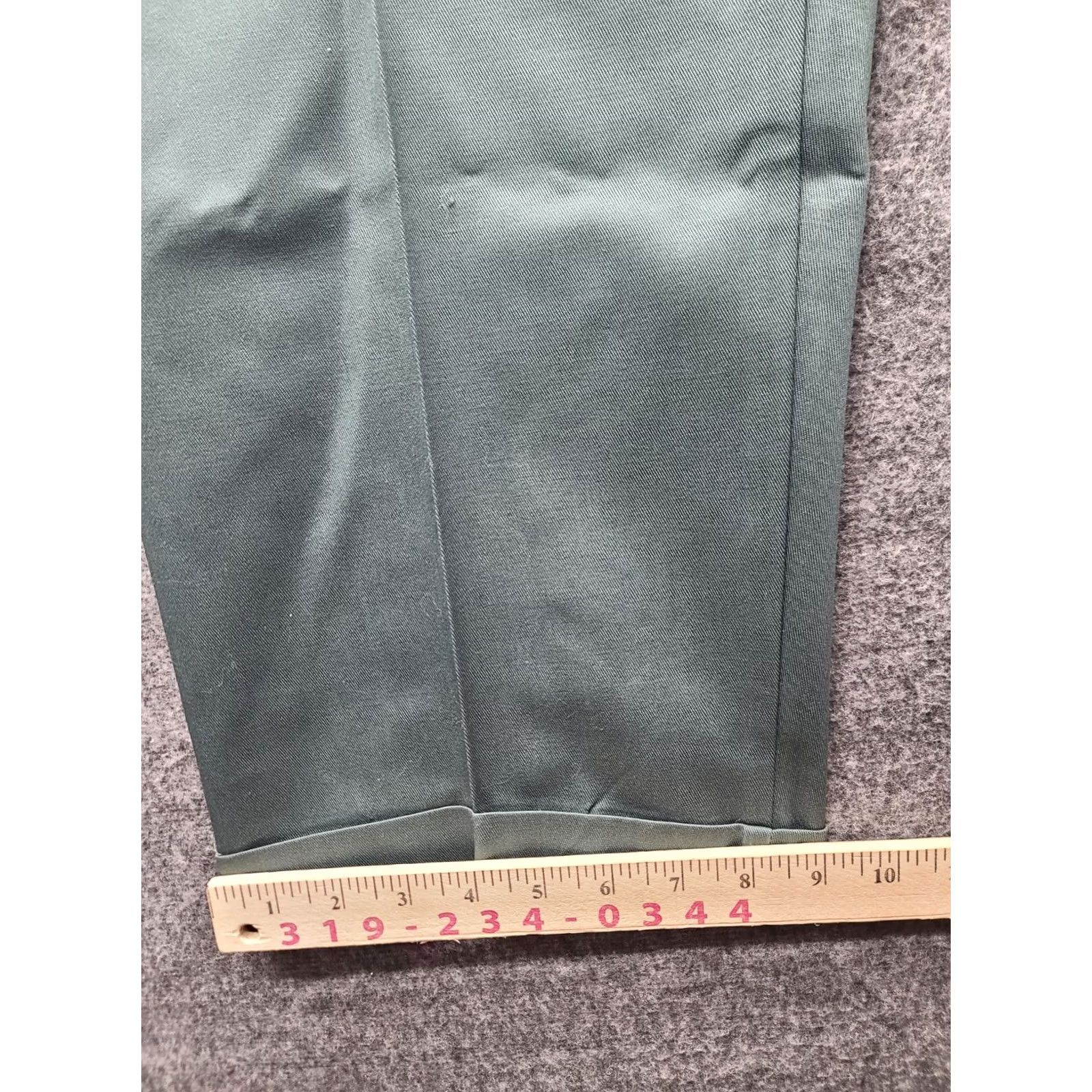 Lee VINTAGE Lee Pants Mens 44x32 Prest Tech Twill Workwear USA Union Made 70's Size US 44 / EU 60 - 6 Thumbnail
