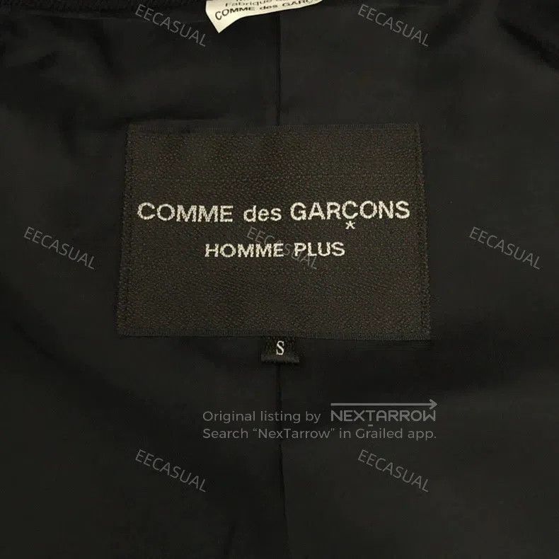 Comme des Garcons Comme Des Garcons Patchwork cloak long coat, Red and black Size S / US 4 / IT 40 - 8 Thumbnail