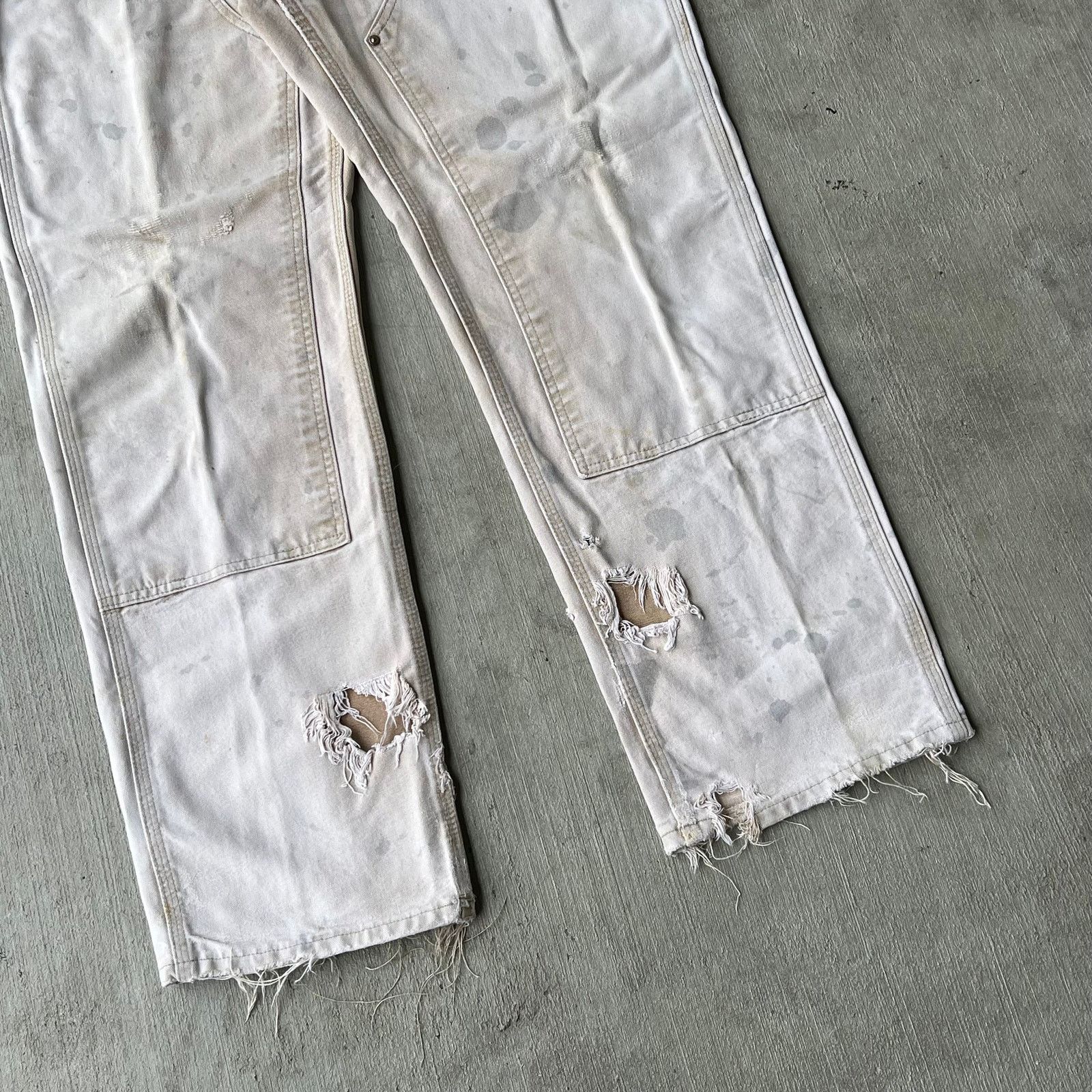 Carhartt × Vintage Carhartt faded brown double knee work wear carpenter pants Size US 34 / EU 50 - 3 Thumbnail