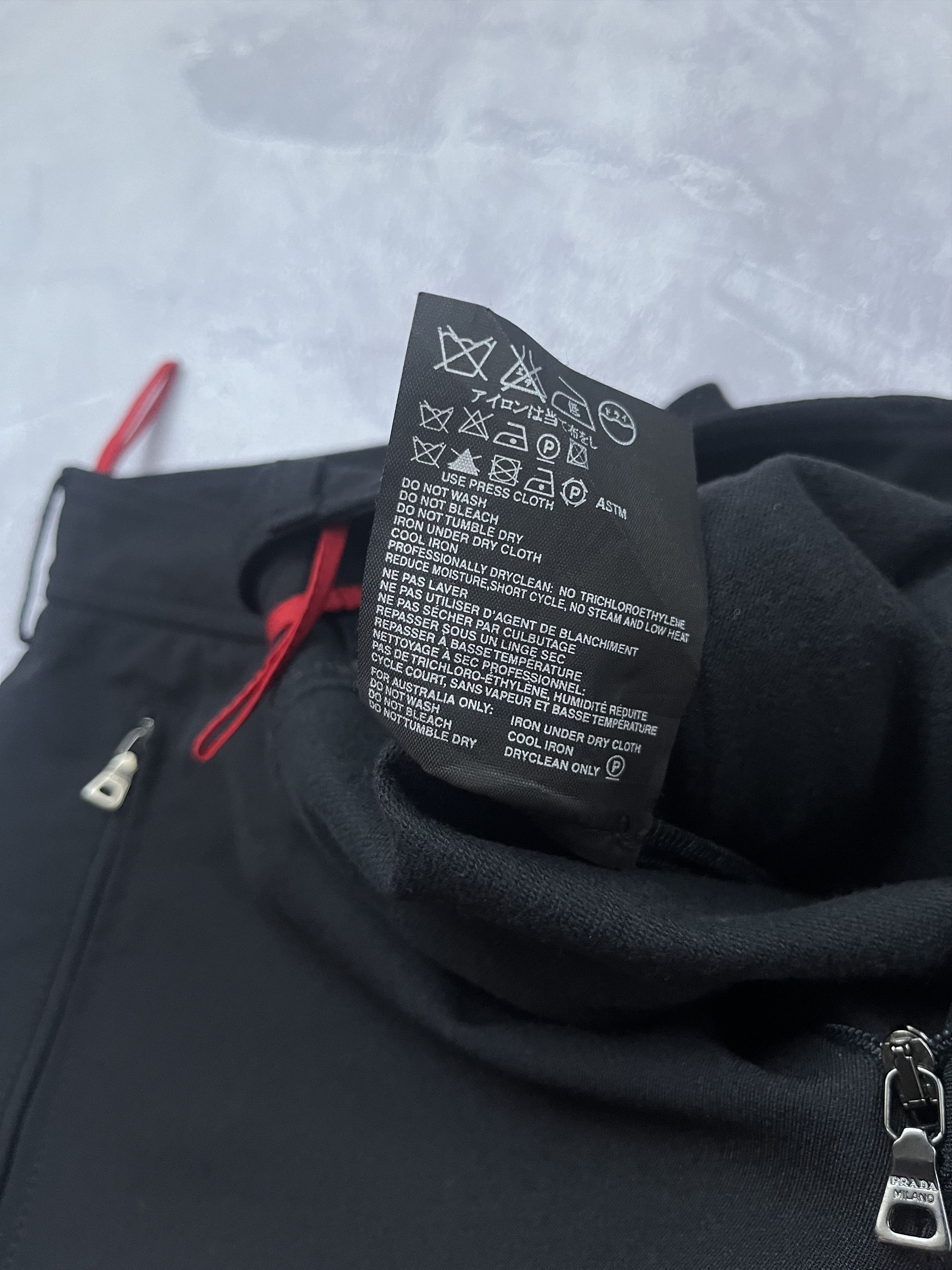 Prada Vintage Prada Bondage Nylon Ski Pants Black Men's Size 50 Size US 34 / EU 50 - 13 Thumbnail