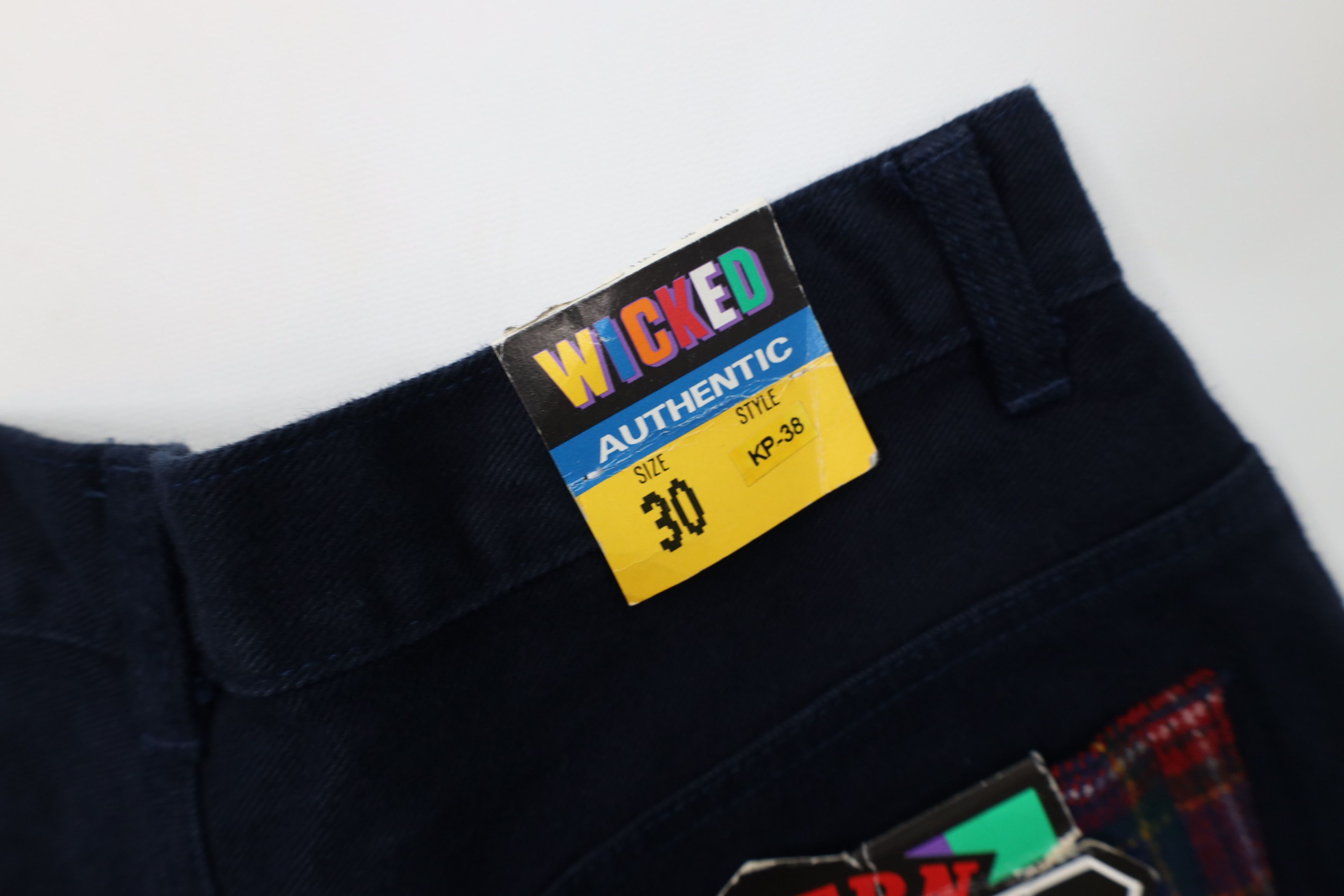 Vintage NOS Vintage 90s Streetwear Flip Cuff Baggy Skateboard Jeans Size US 30 / EU 46 - 14 Thumbnail