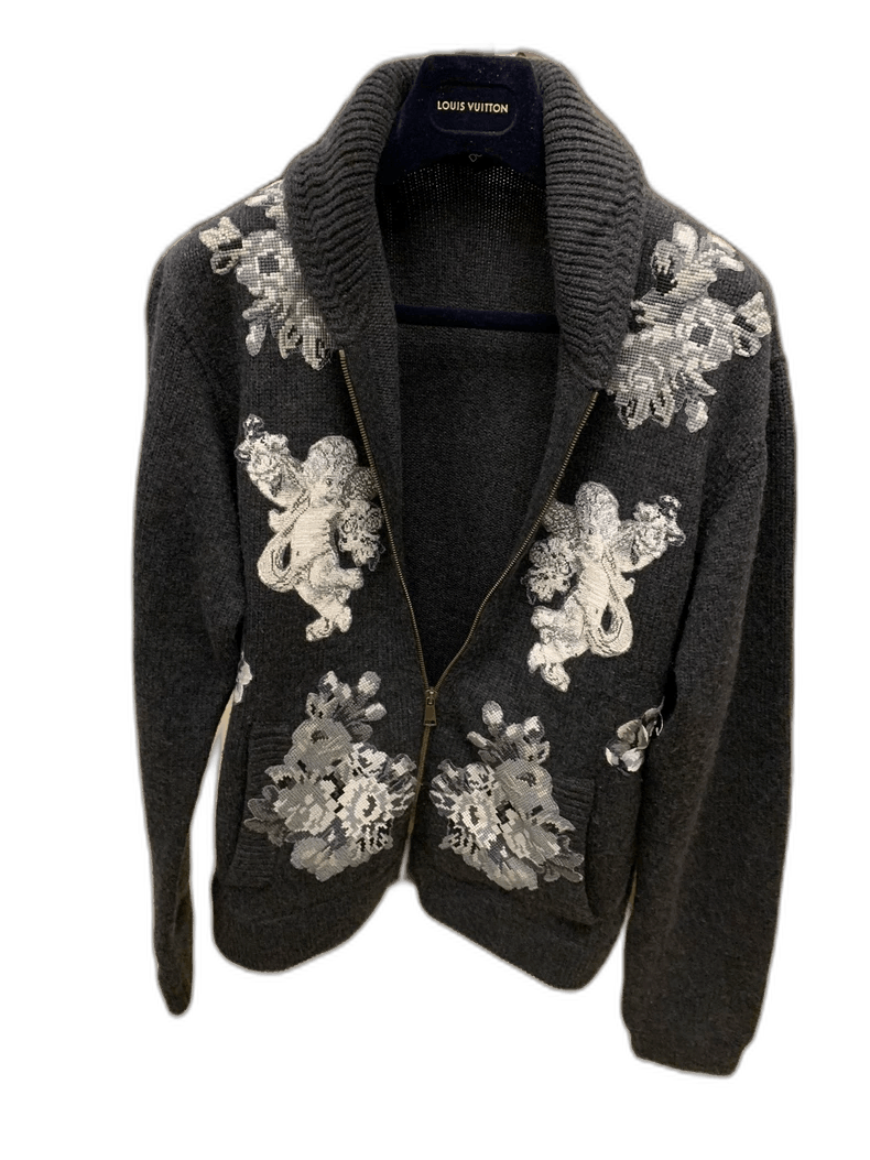 Dolce & Gabbana Dolce & Gabbana Wool Outerwear with Embroidery Size US L / EU 52-54 / 3 - 1 Thumbnail