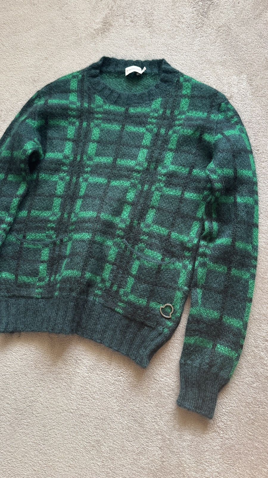 Moncler Moncler Maglione Tricot Girocollo Mohair Jumper Sweater Size US S / EU 44-46 / 1 - 4 Thumbnail