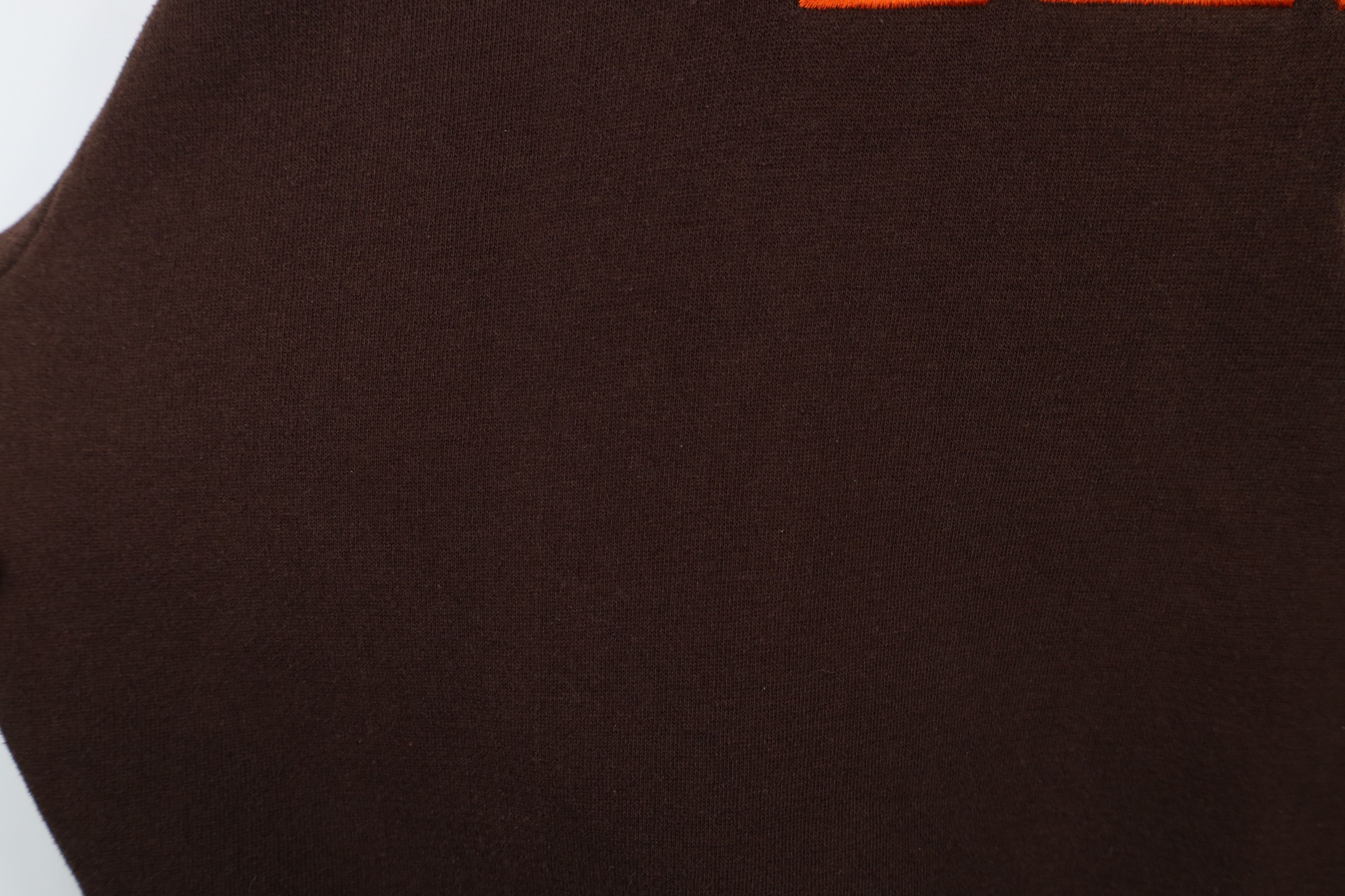 Vintage Vintage 90s Spell Heavy Cleveland Browns Football Sweatshirt Size US XXL / EU 58 / 5 - 5 Thumbnail